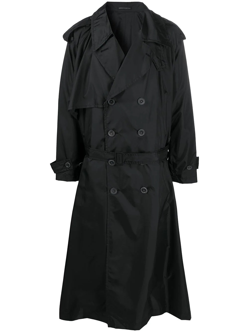 relaxed trench coat - 1