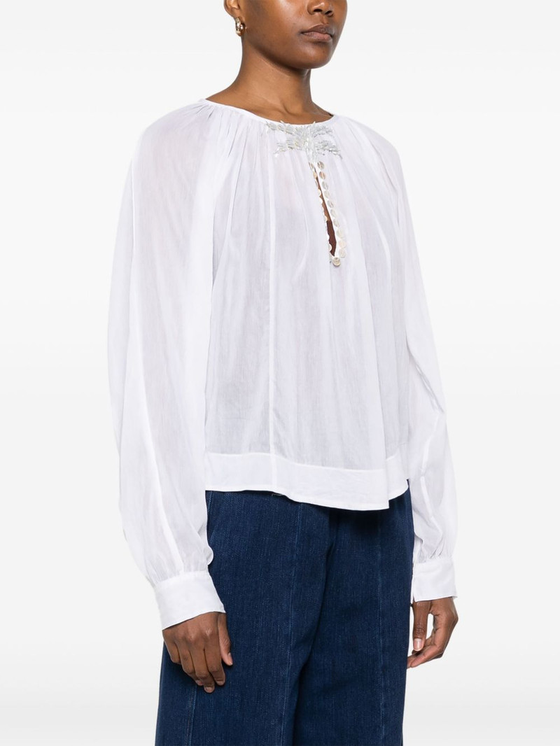 bead-detail shirt 3