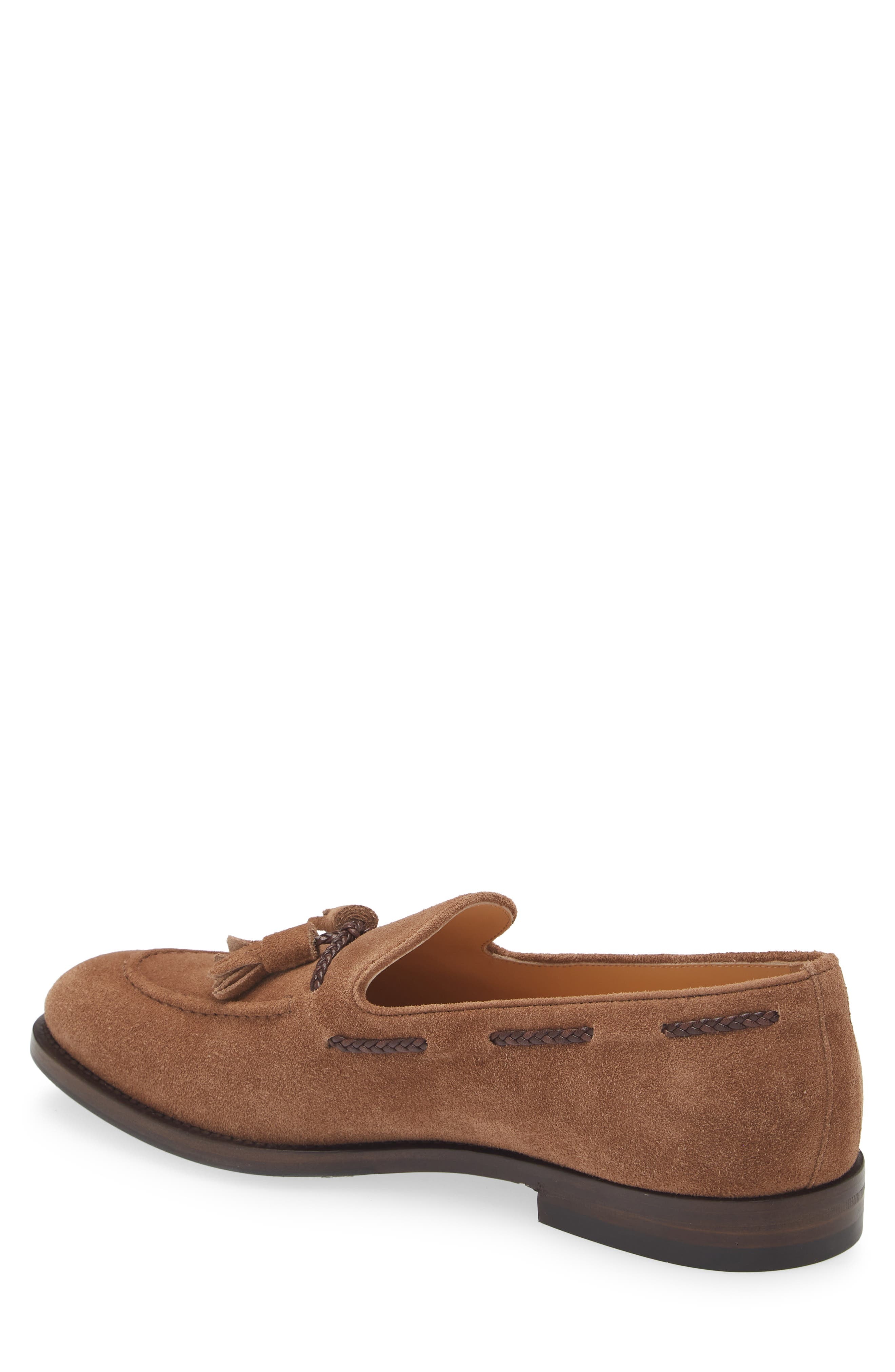Tassel Detail Suede Loafer - 2