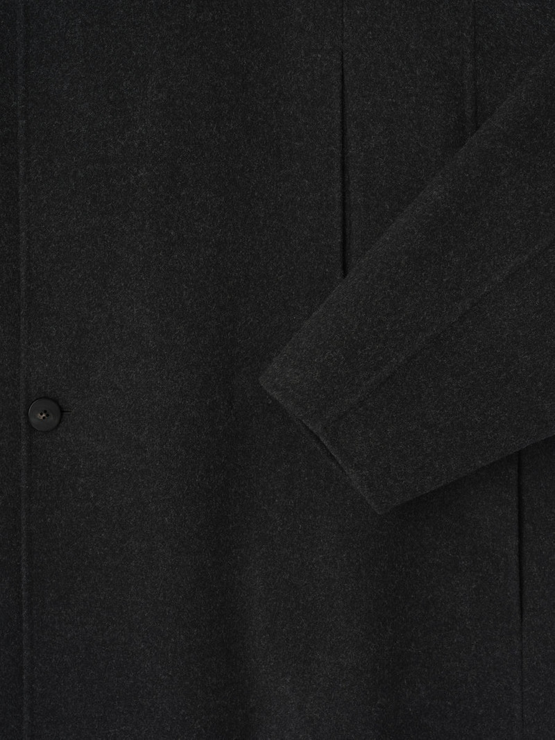 Wool Cashmere Highneck Coat 6
