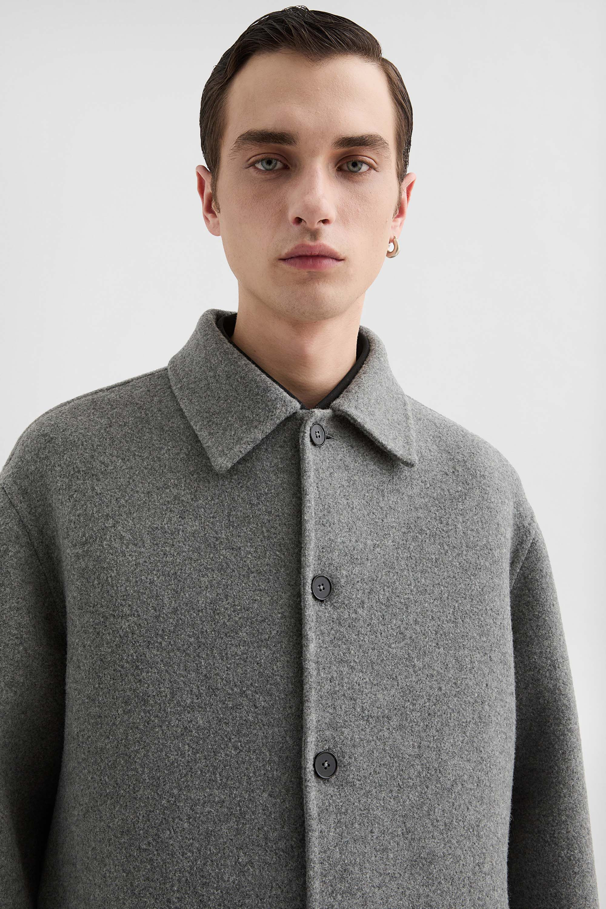 Wool Overshirt - 4