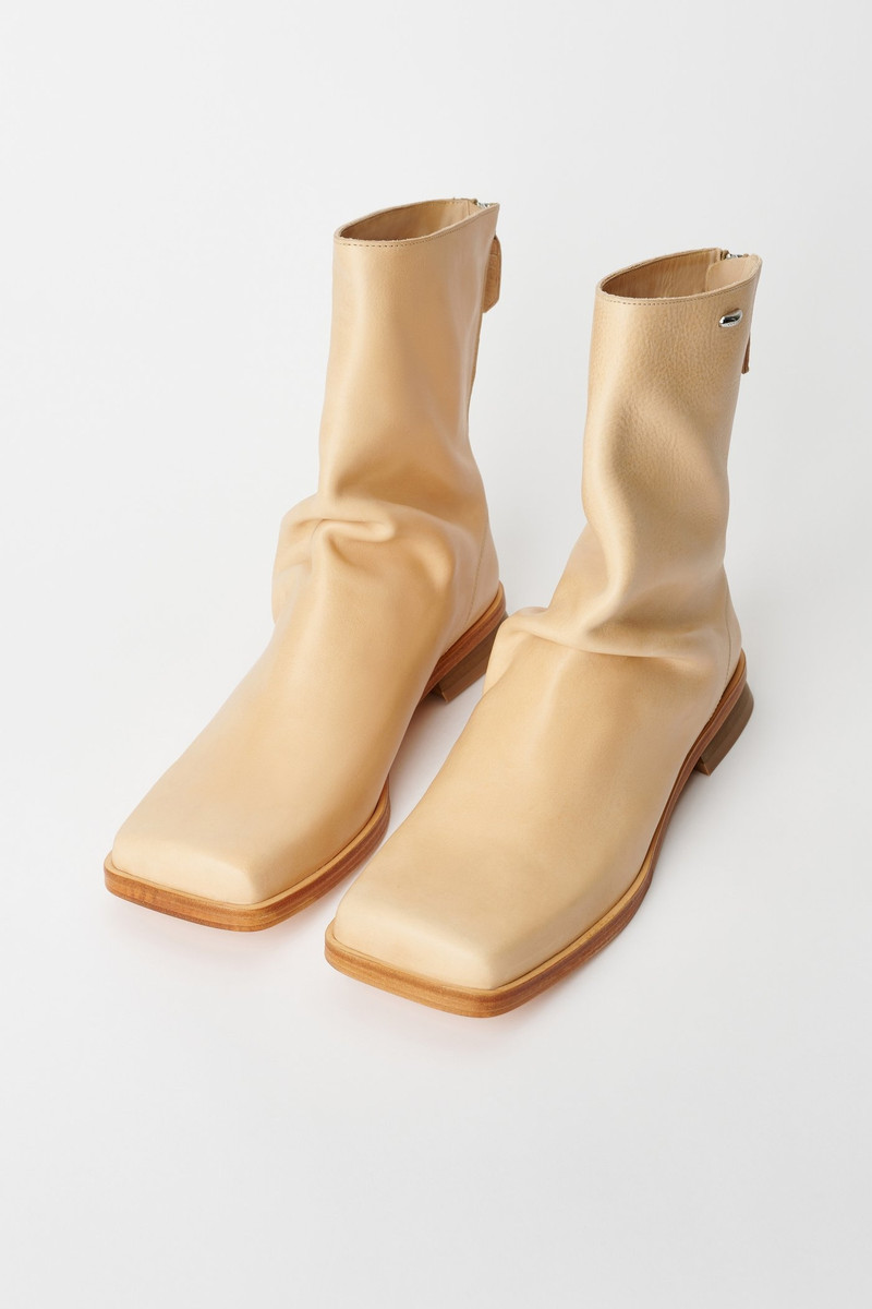 Blunt Boot Natural Tan Leather 7