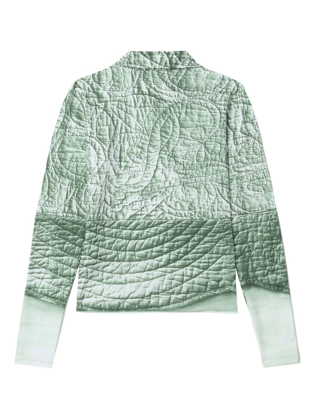 trompe l'oeil-print top - 6