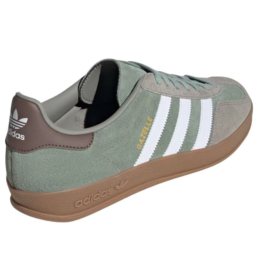 adidas Gazelle Indoor 'Olive Strata White' JI3526 - 4