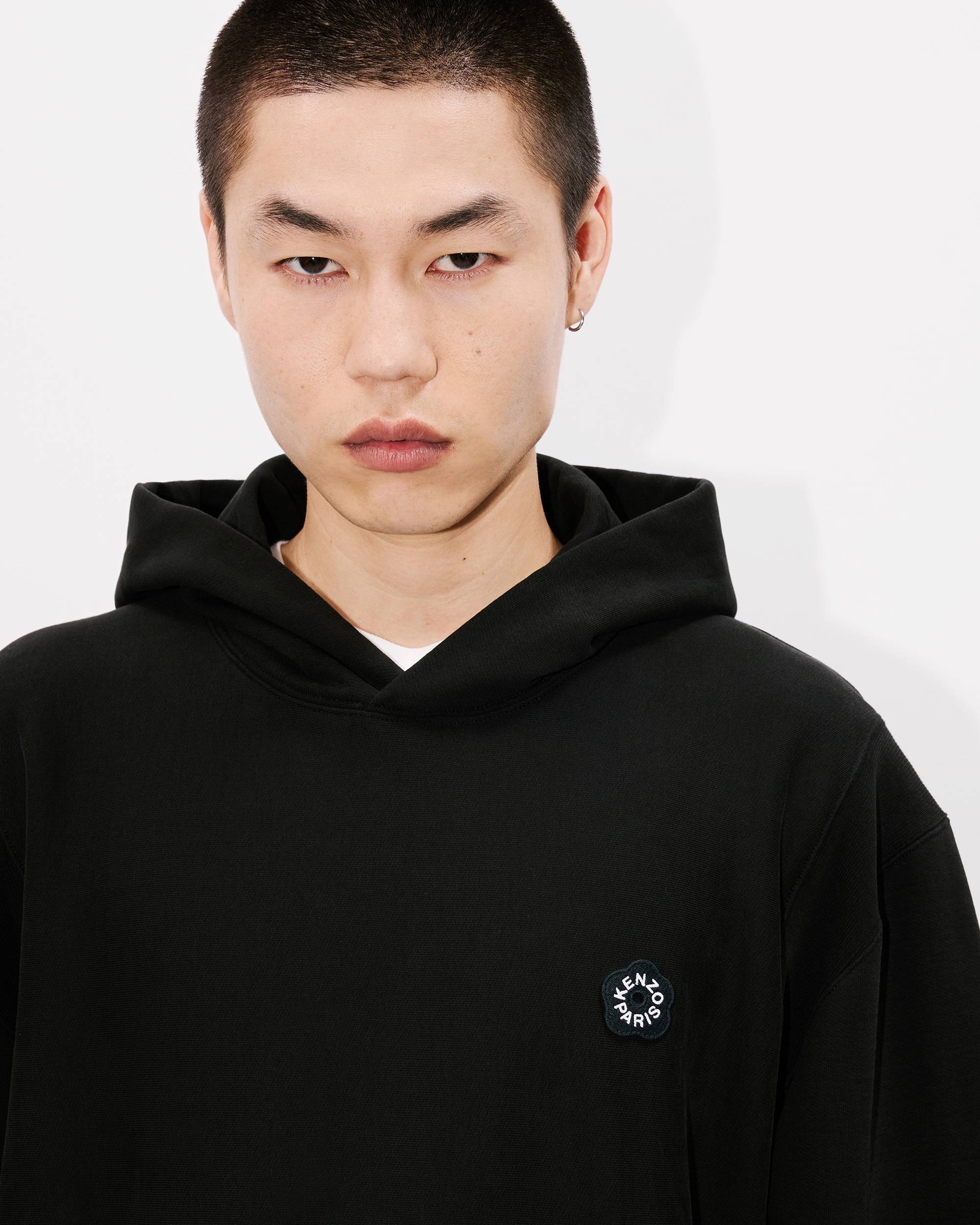 'Boke Flower 2.0' embroidered hoodie in cotton - 6