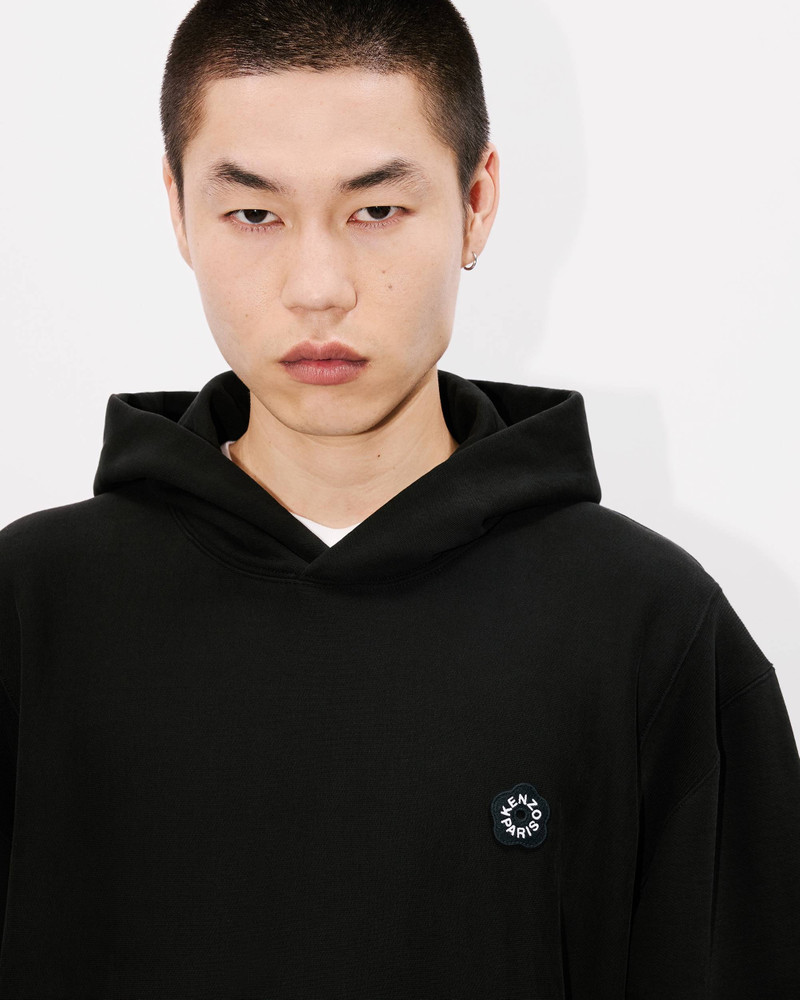 'Boke Flower 2.0' embroidered hoodie in cotton 6