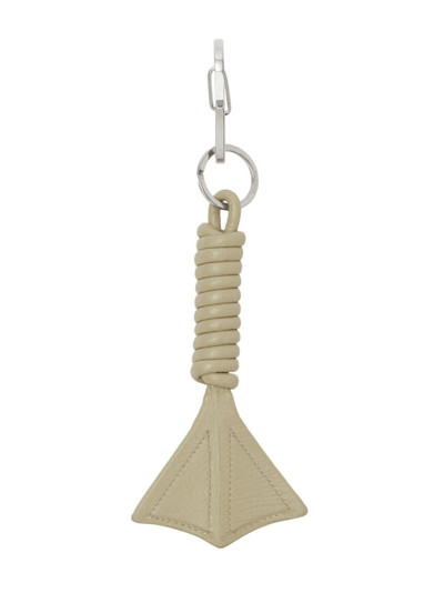 Burberry Duck Foot leather key charm outlook