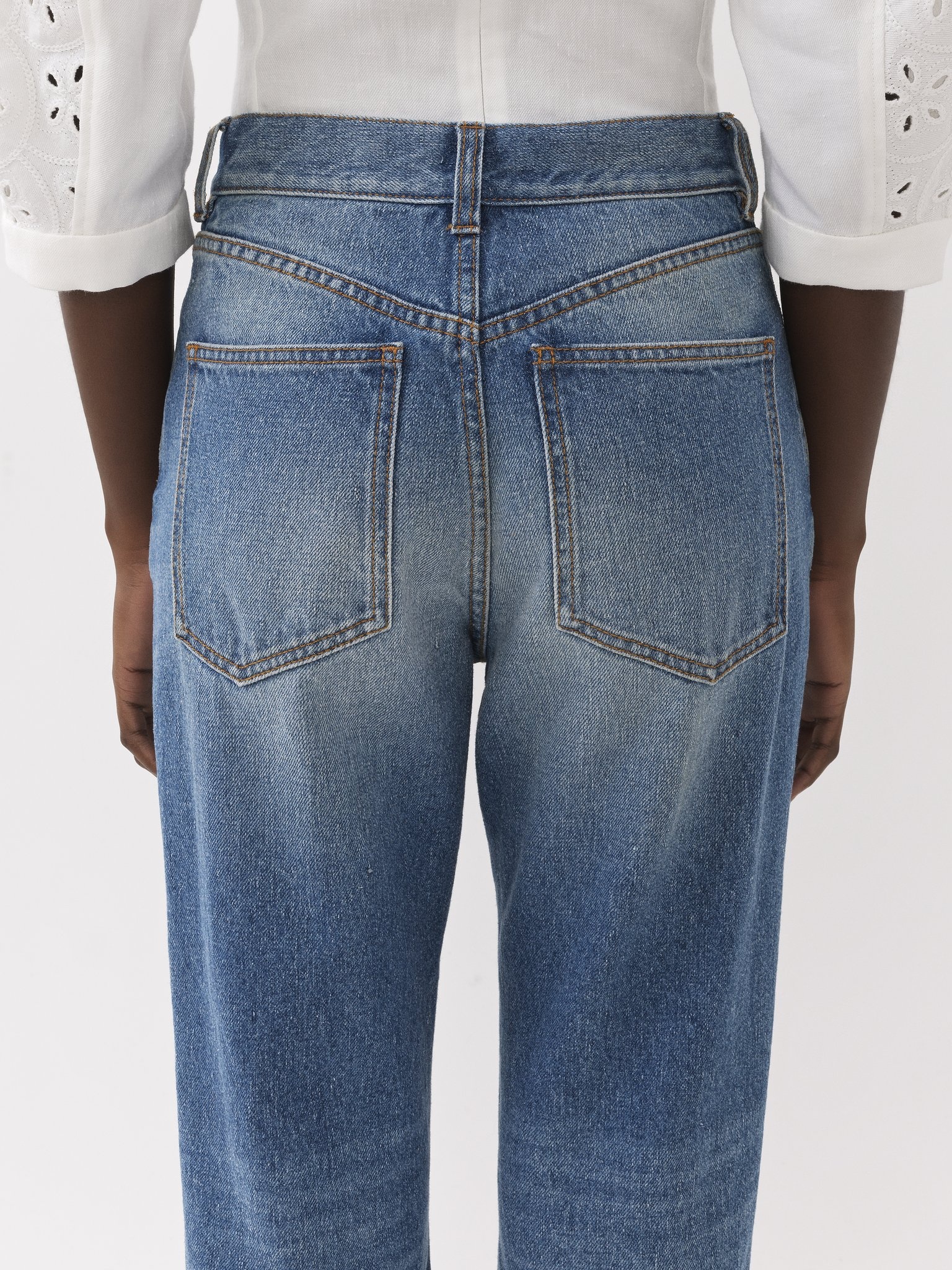 MASAYA CROPPED STRAIGHT JEANS - 6
