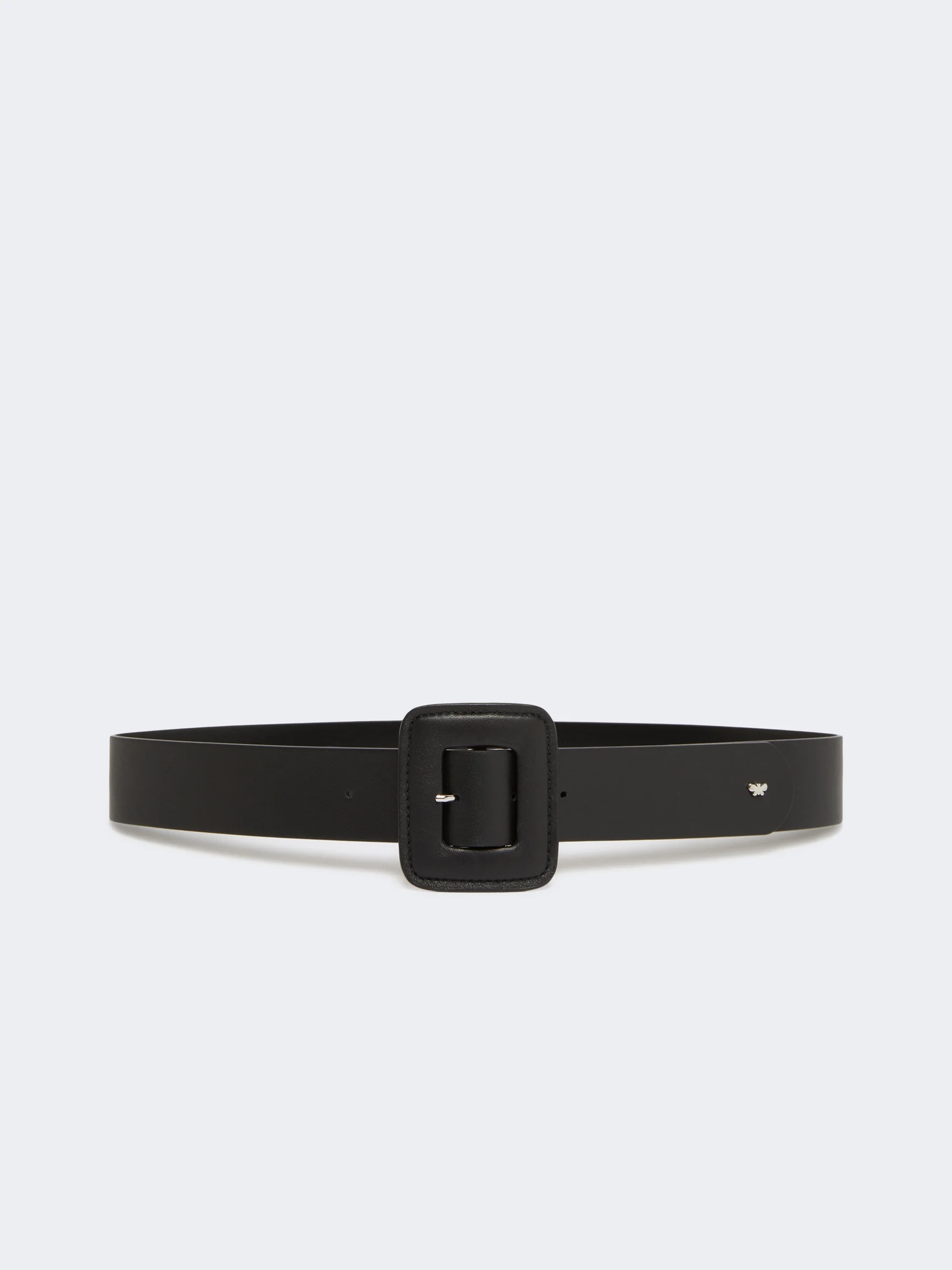 BRIO Shiny Nappa leather belt - BLACK - 1