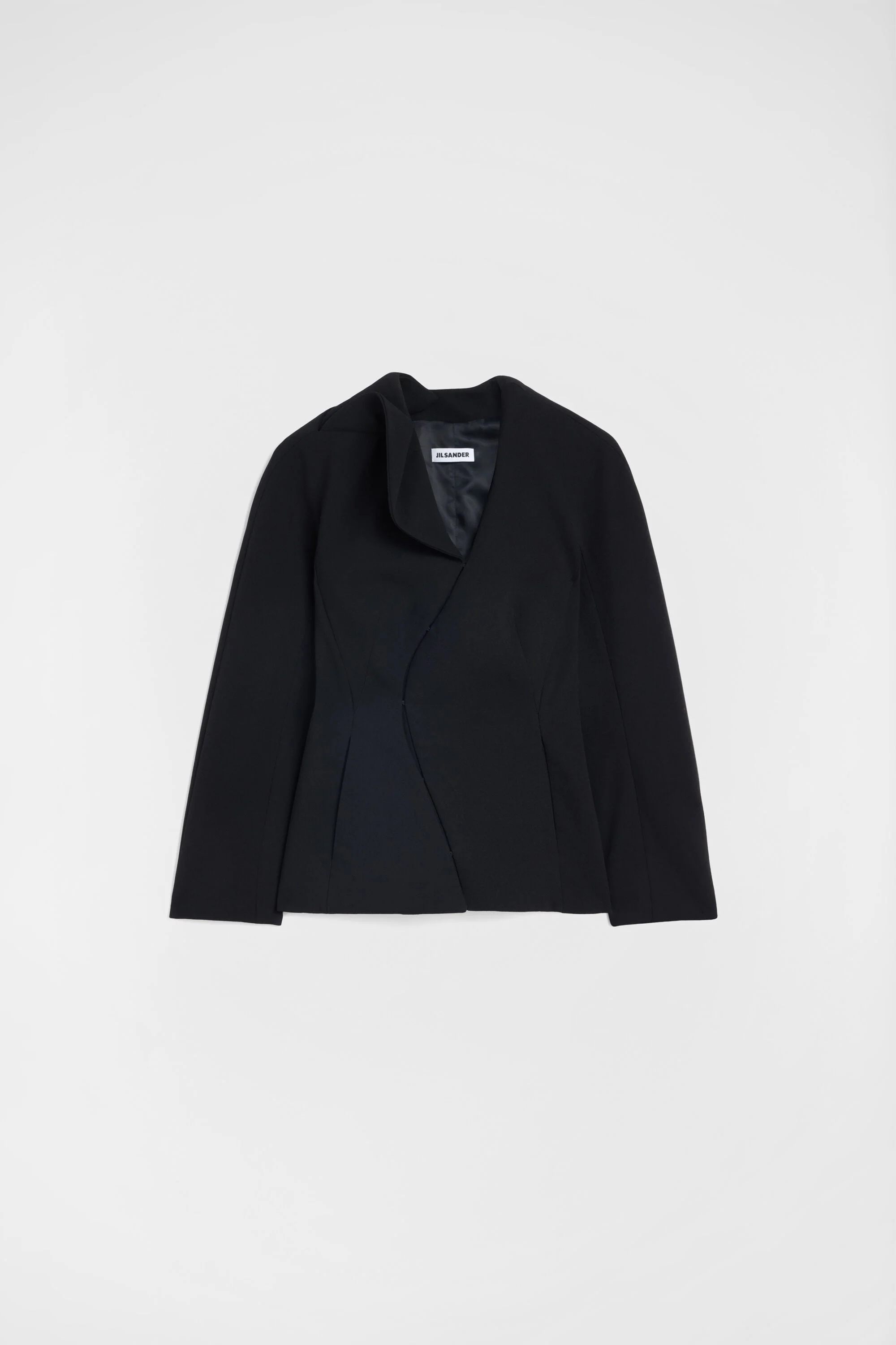 Wool Sablé Structured Jacket - 1