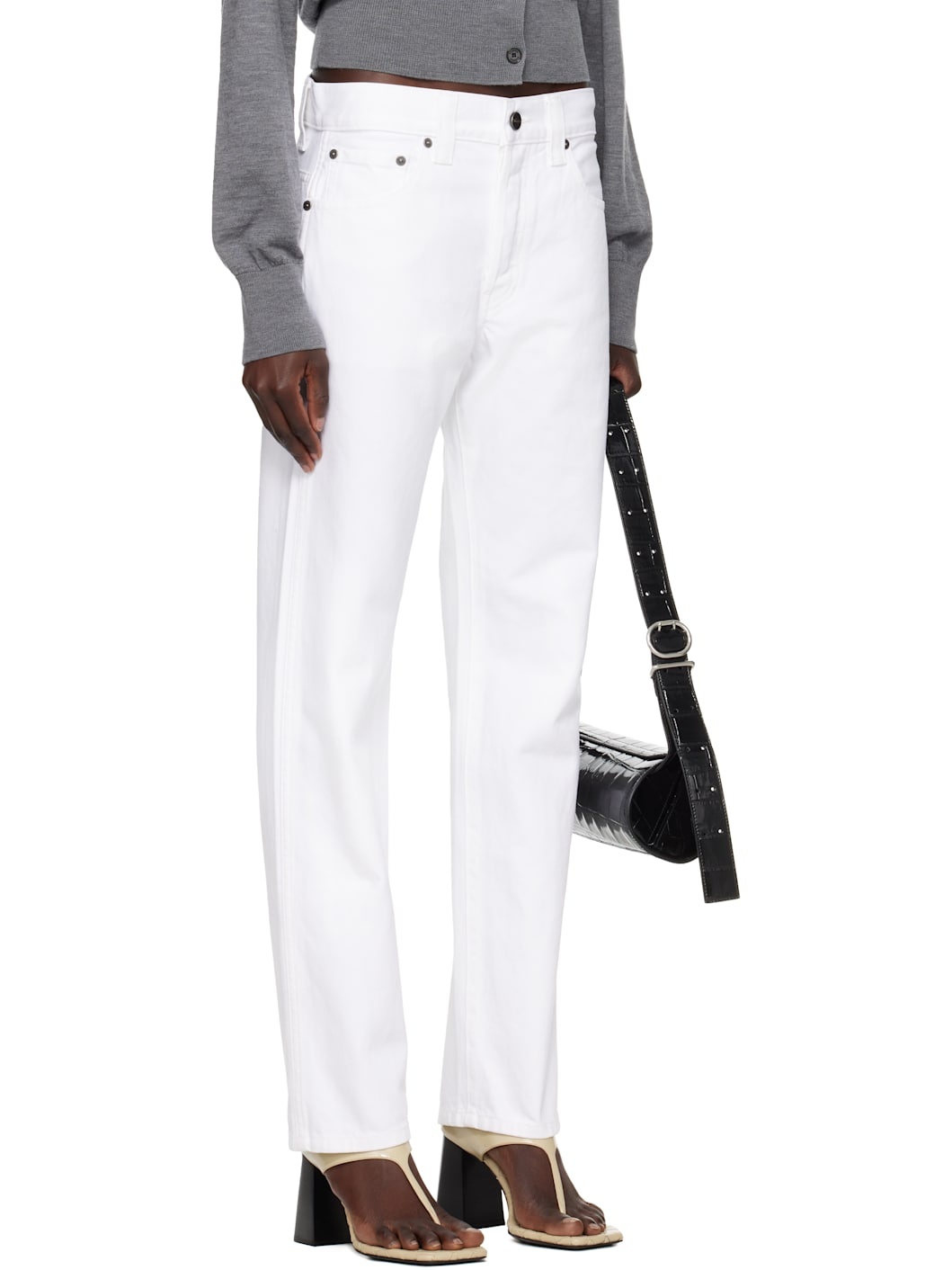 White Callum Jeans - 2