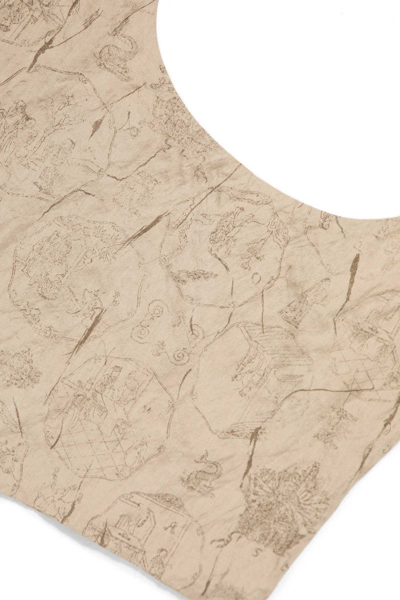 Ziggy Chen Digital Print Sailor Scarf outlook