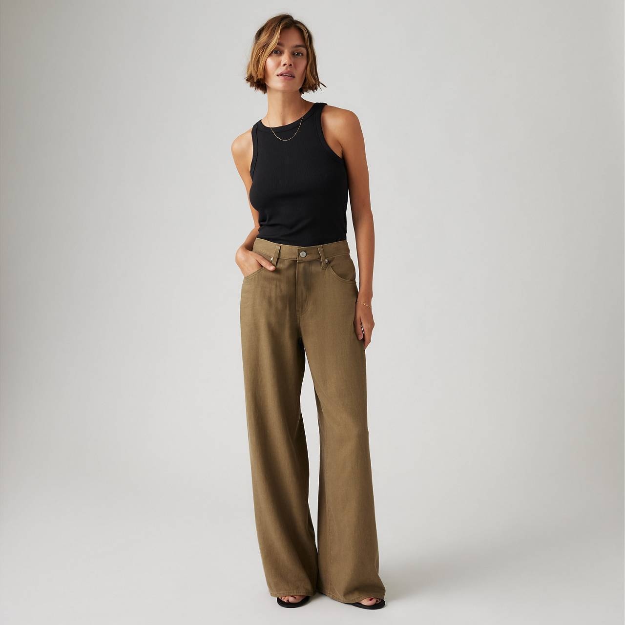 XL BAGGY STRAIGHT WOMEN'S JEANS - 3