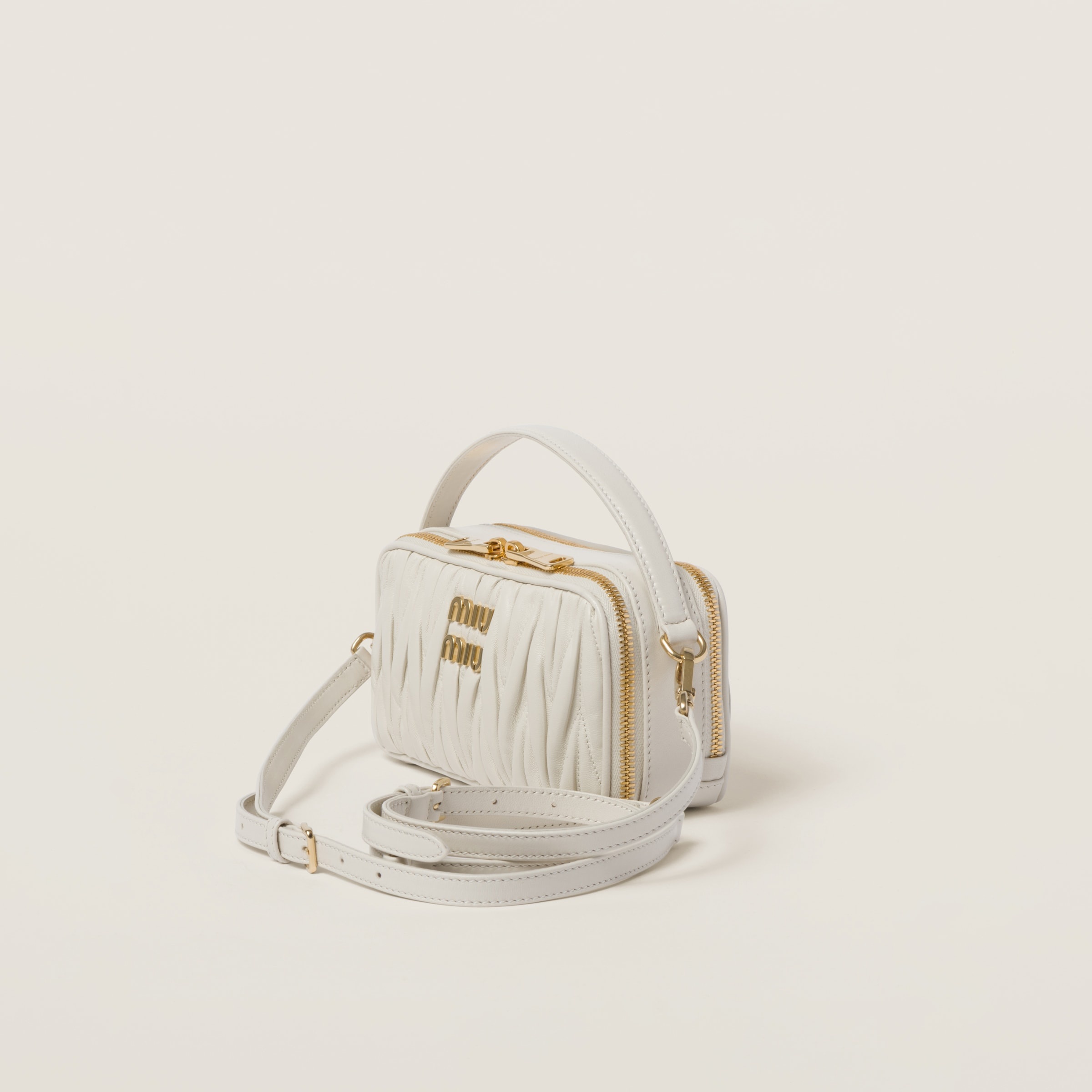 Matelassé nappa leather shoulder bag - 3