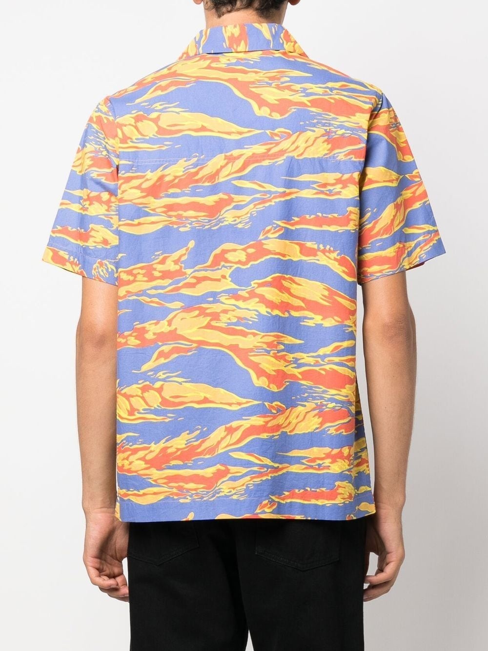 graphic-print camp-collar shirt - 4