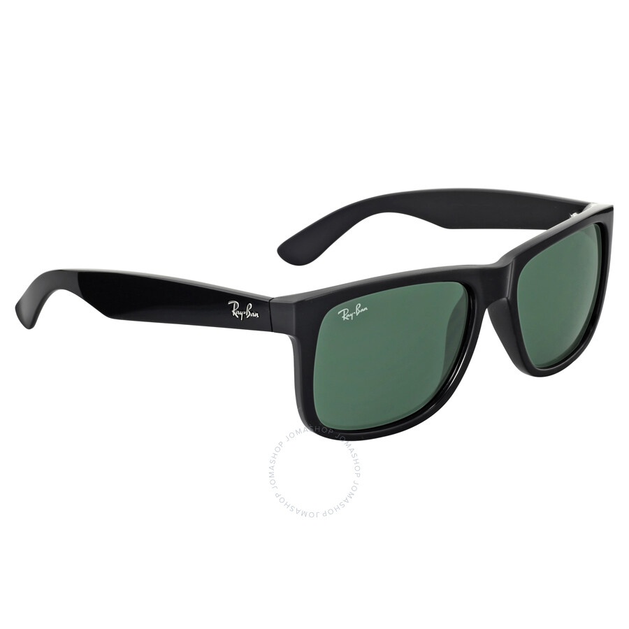 Ray Ban Justin Classic Green Classic Square Men's Sunglasses RB4165 601/71 54 - 2