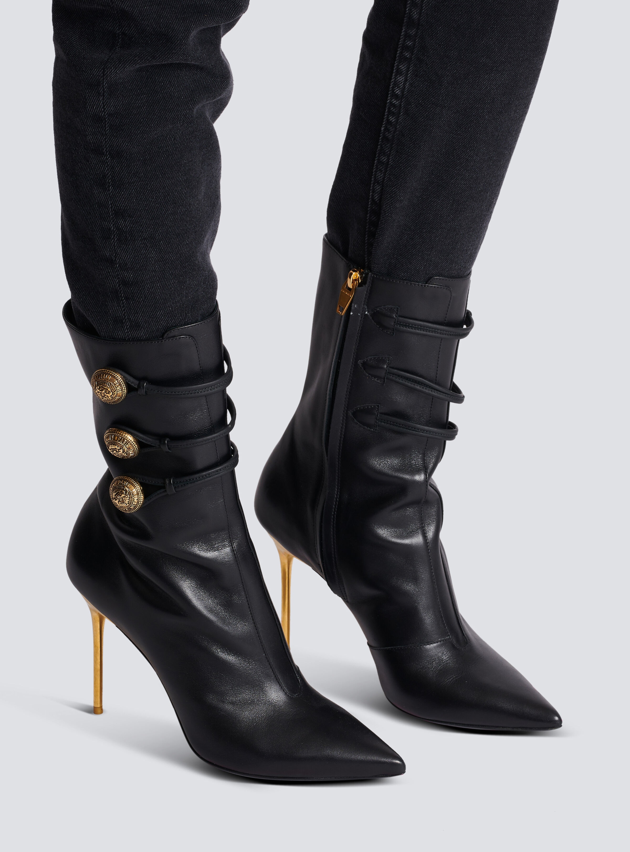 Alma leather ankle boots - 8