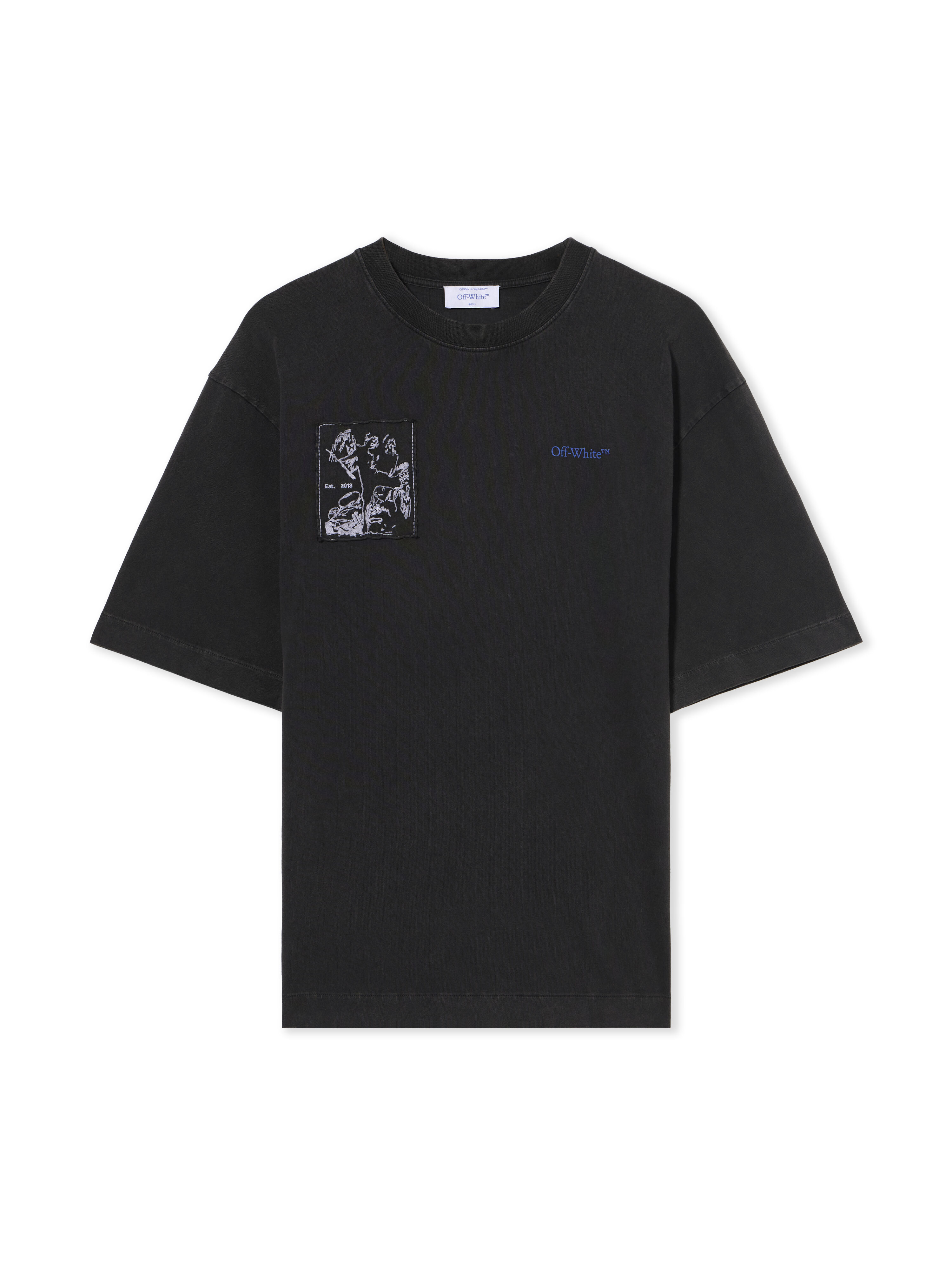 Faded Painting Skate Logo T-Shirt - 2