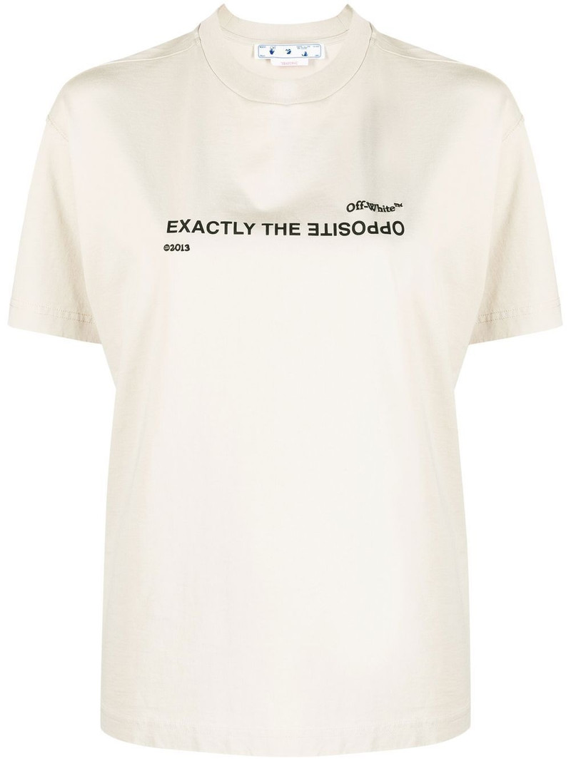Exactly the Opposite-print T-shirt 1