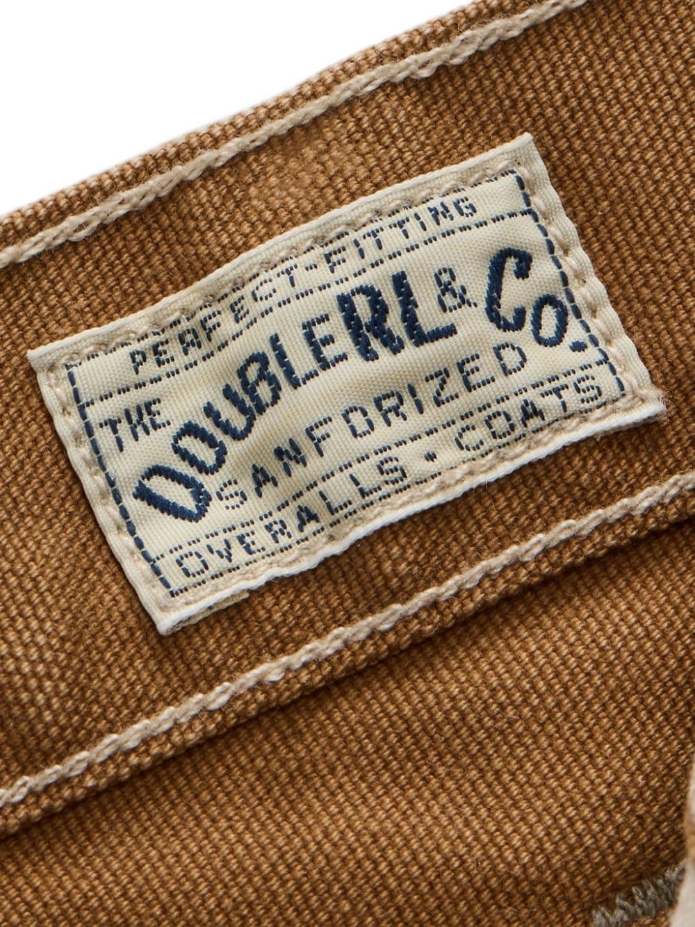 logo patch jeans - 3
