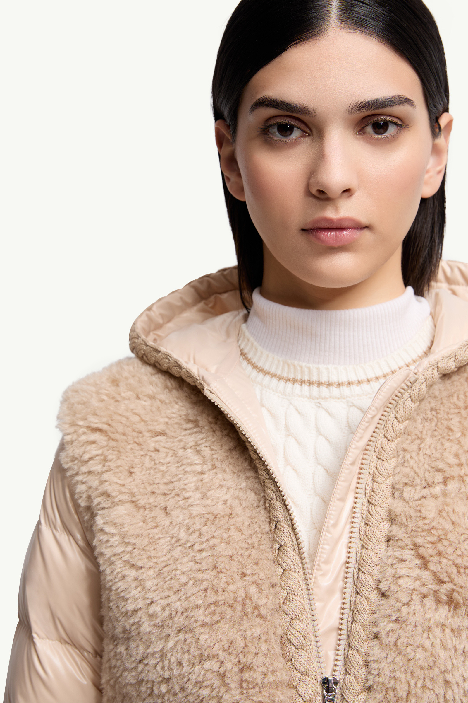 Plantay Hooded Teddy Short Down Jacket - 6