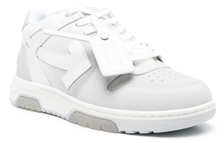 Off-White Out Of Office Low-Top Sneaker 'White Grey' OMIA189S23LEA0020501 - 2