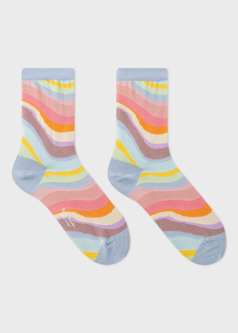 Paul Smith Women's 'Spray Swirl' Socks outlook