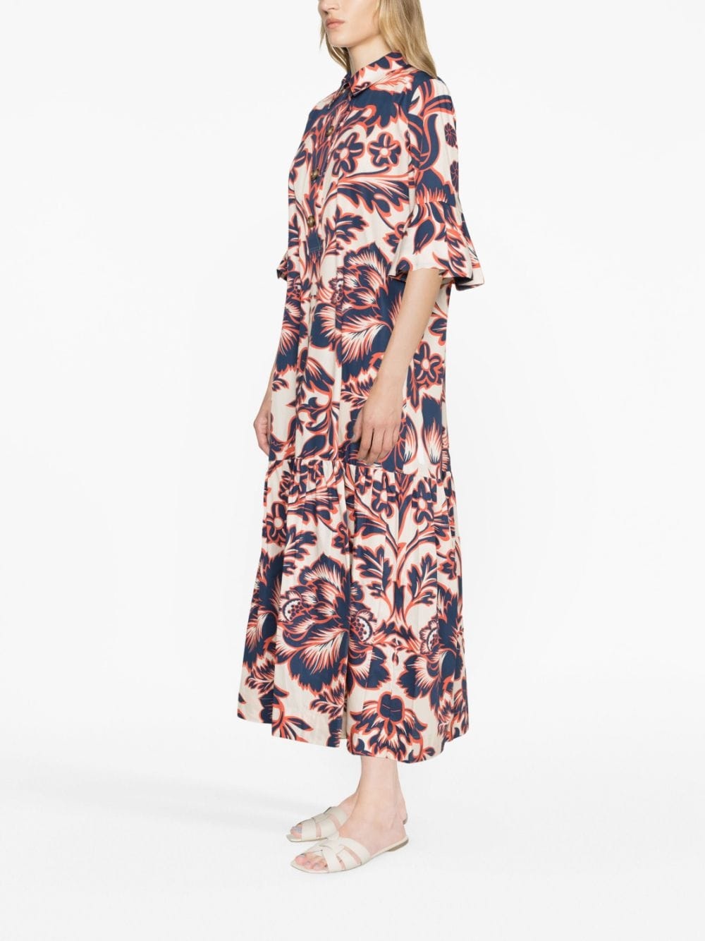 Artemis cotton midi dress - 4