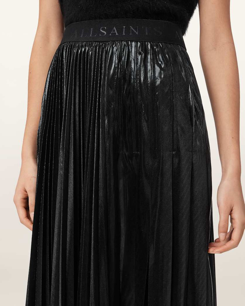 JAX PLEATED MIDI SKIRT 4