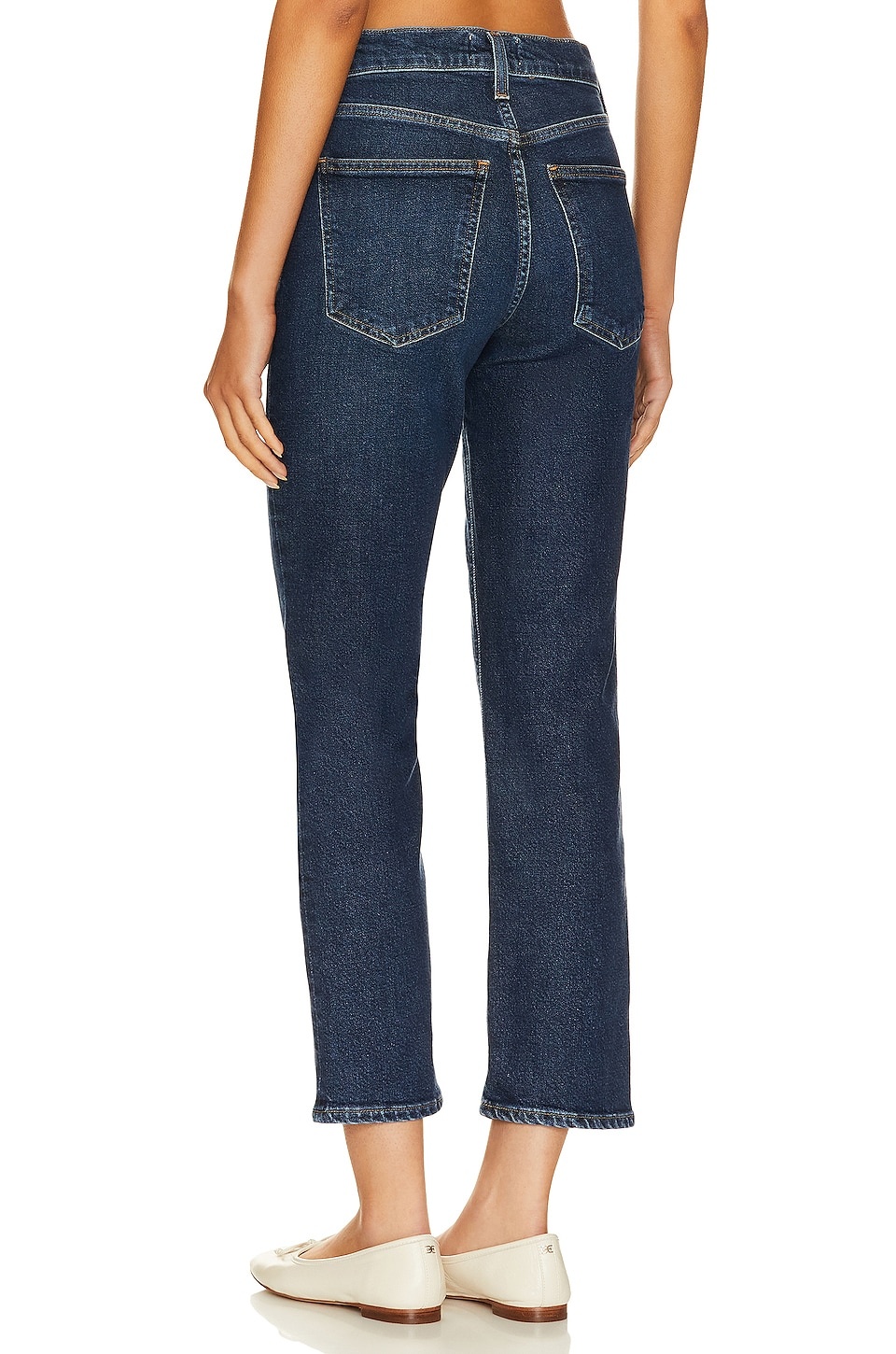 Kye Mid Rise Straight Crop - 3