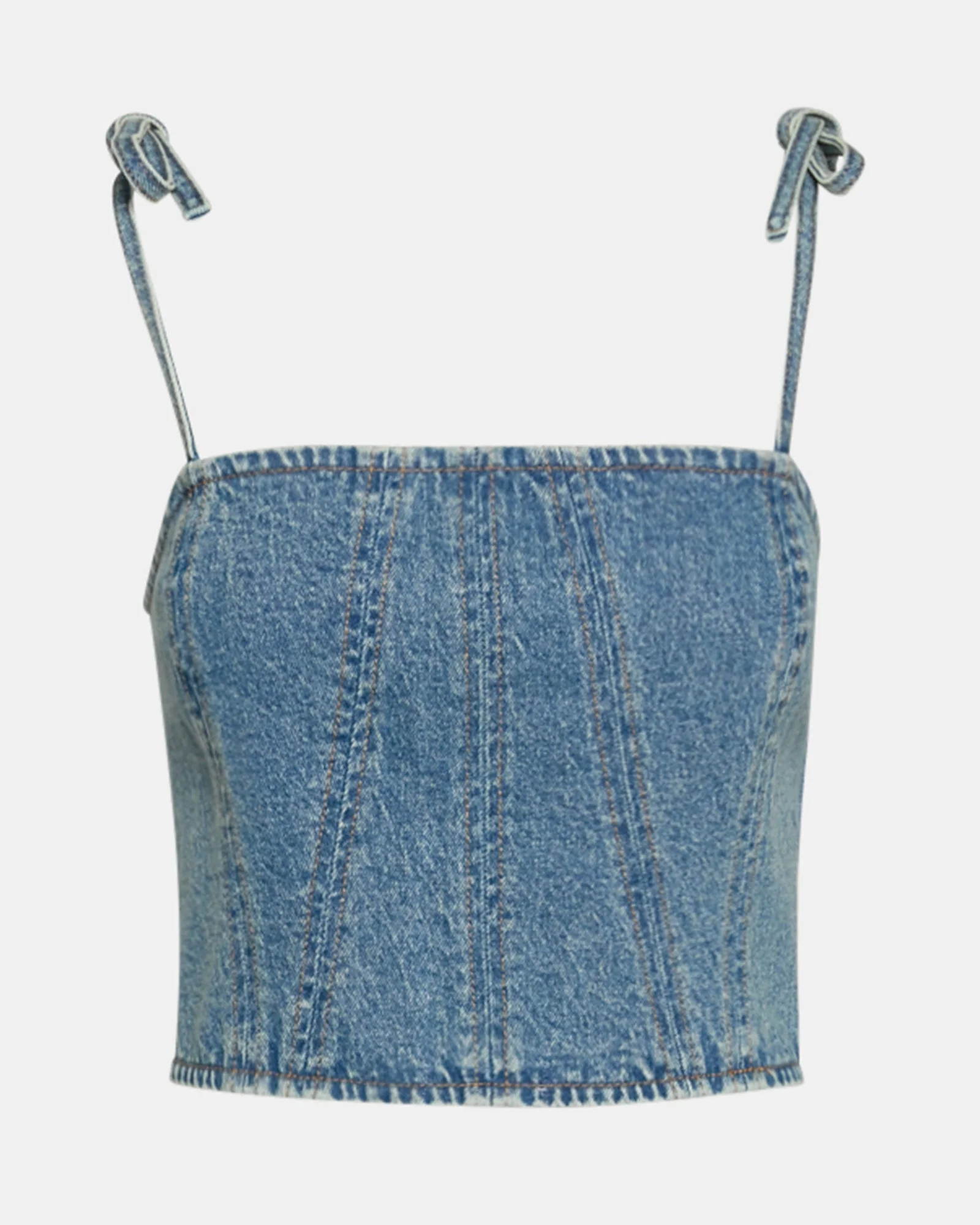 MEAGHAN TOP BLUE HEATHER - 1