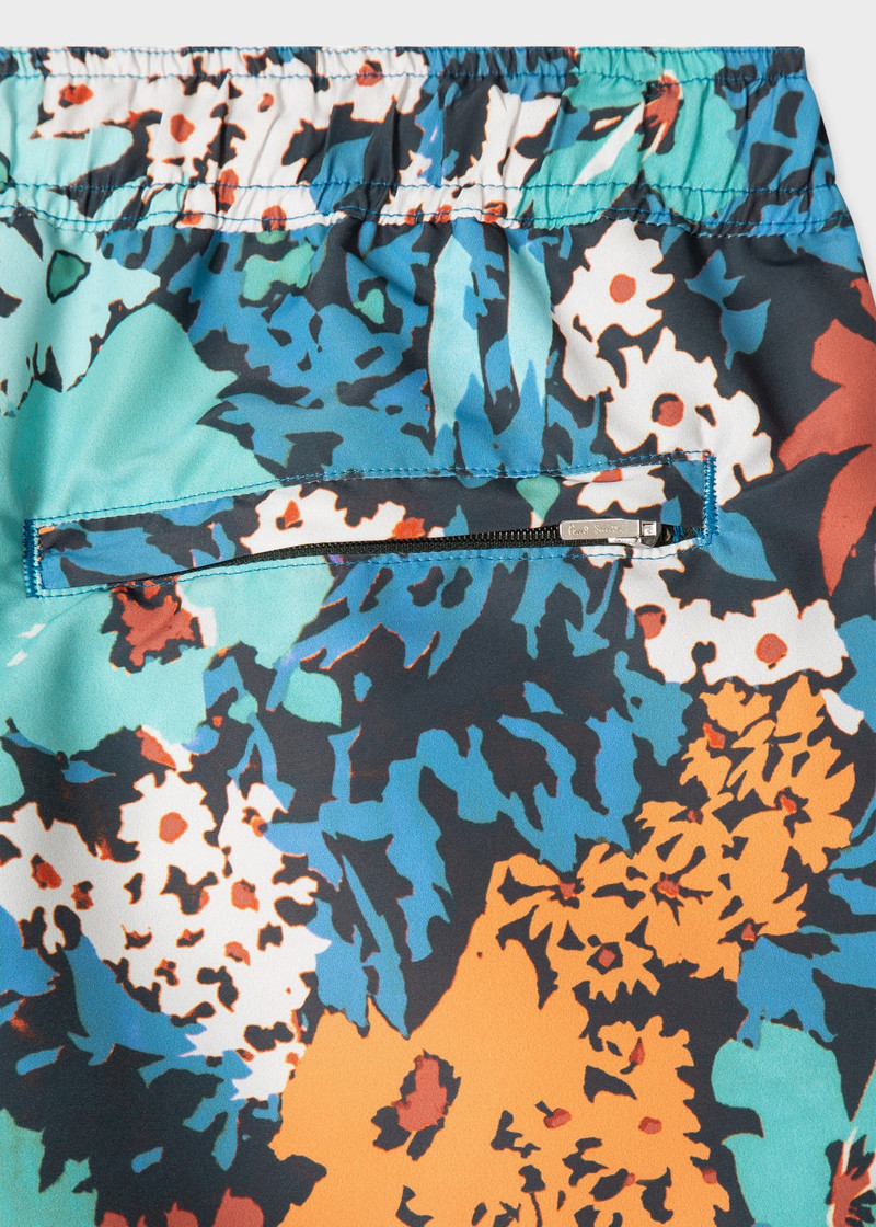 'Tropical Floral' Swim Shorts 4
