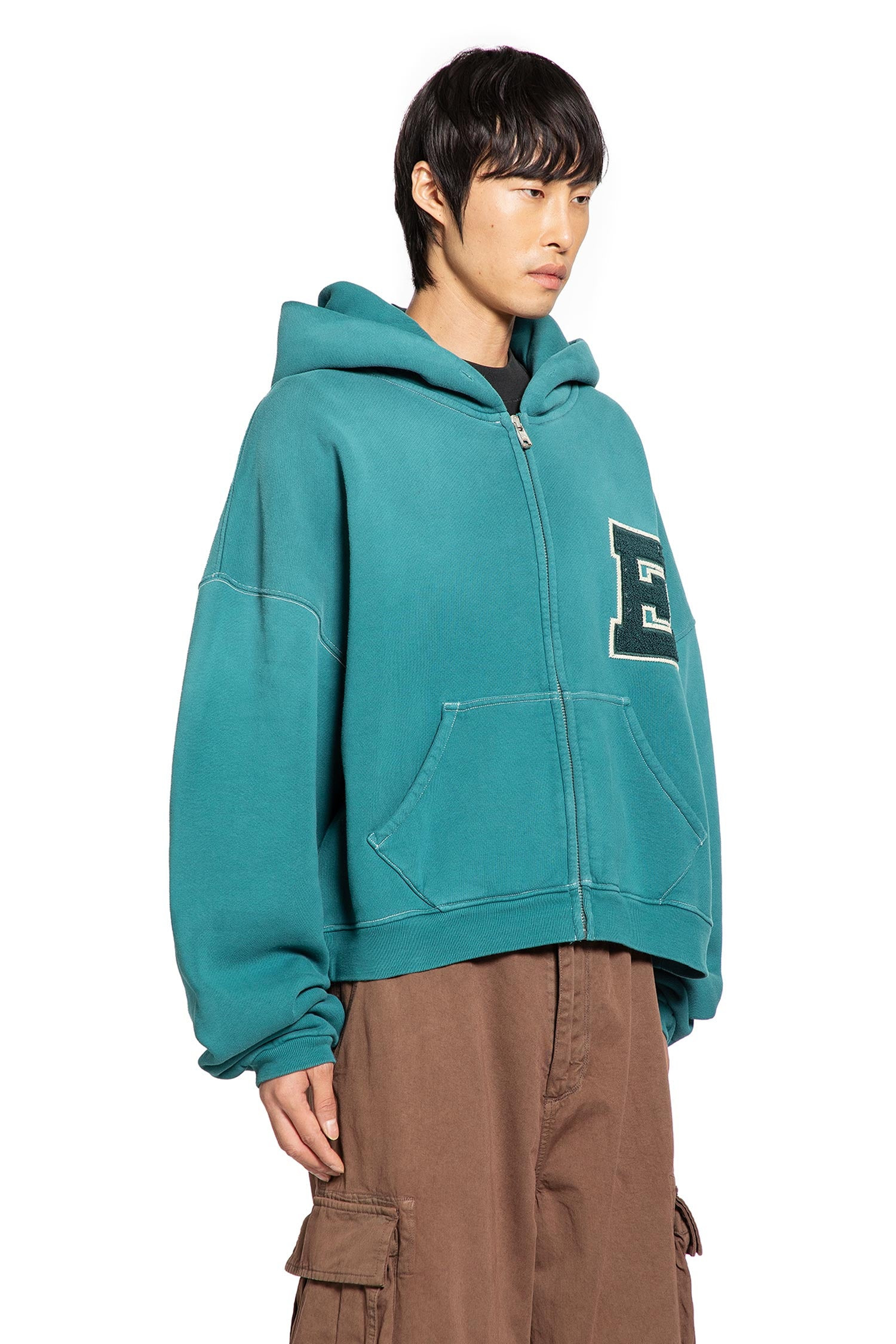 Unisex Letterman Hoodie - 2