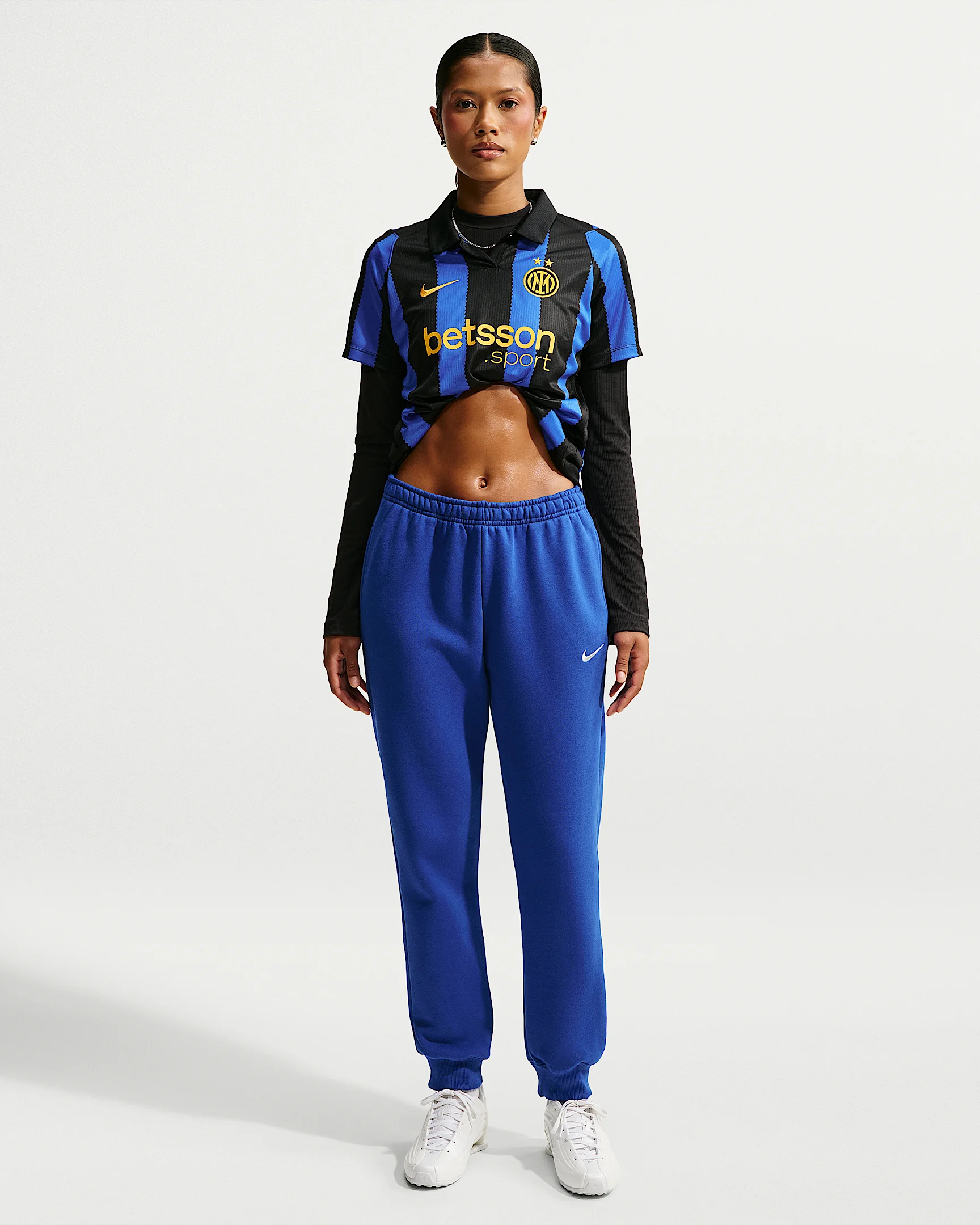 Nike Studio Fleece Medium Weight Women's Mid-Rise Joggers - 1