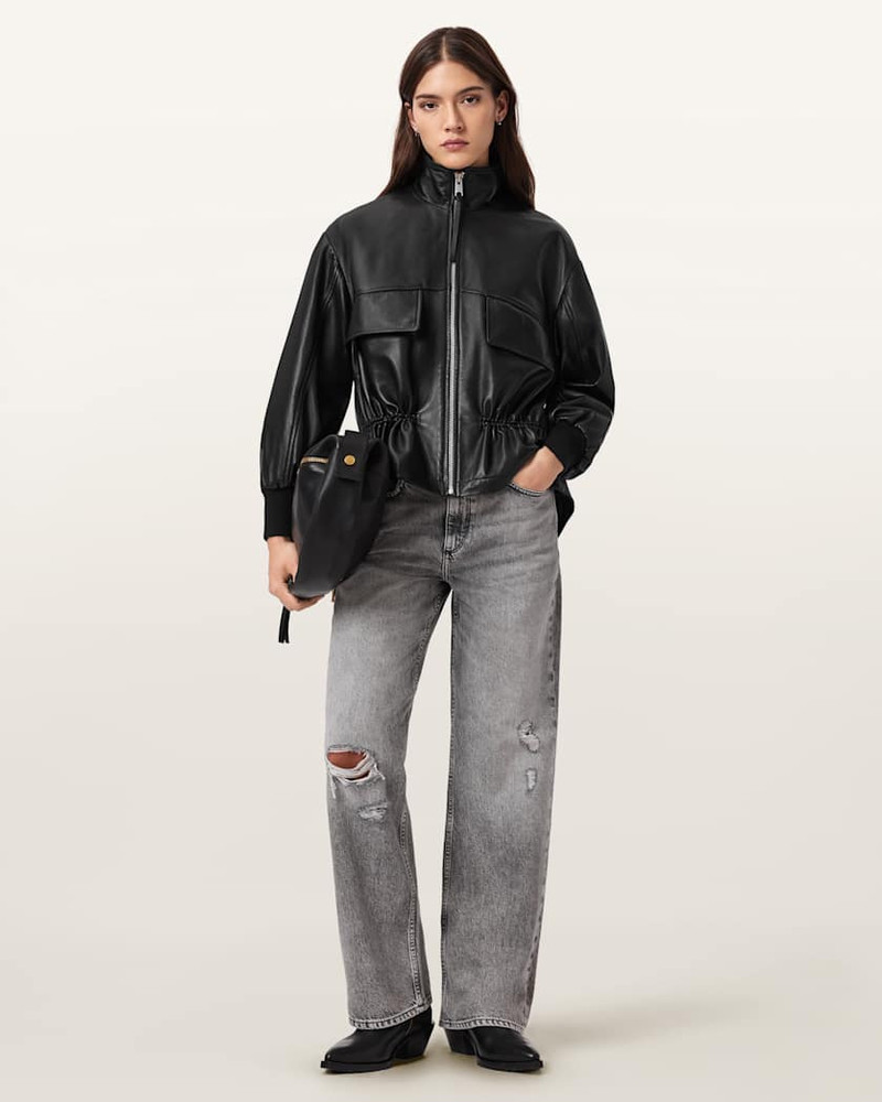 FLOR LEATHER JACKET 4