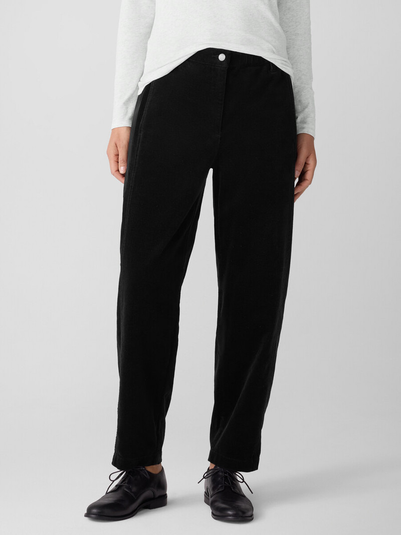 Organic Cotton Stretch Corduroy Lantern Pant 3