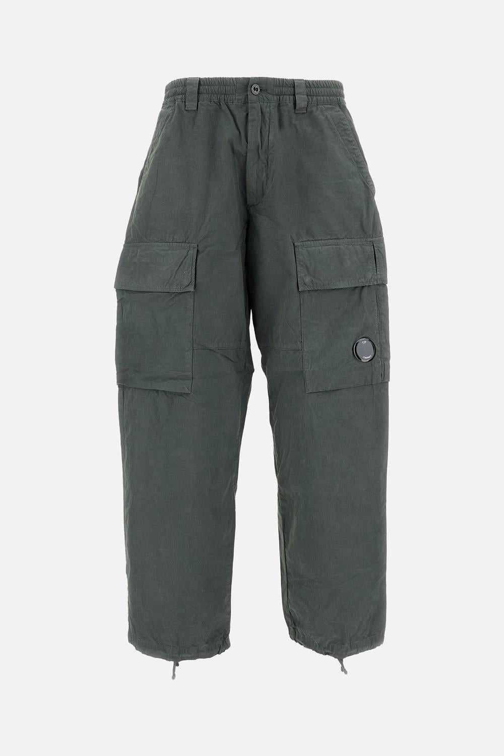 CARGO PANTS IN MICROREPS NYLON - 2