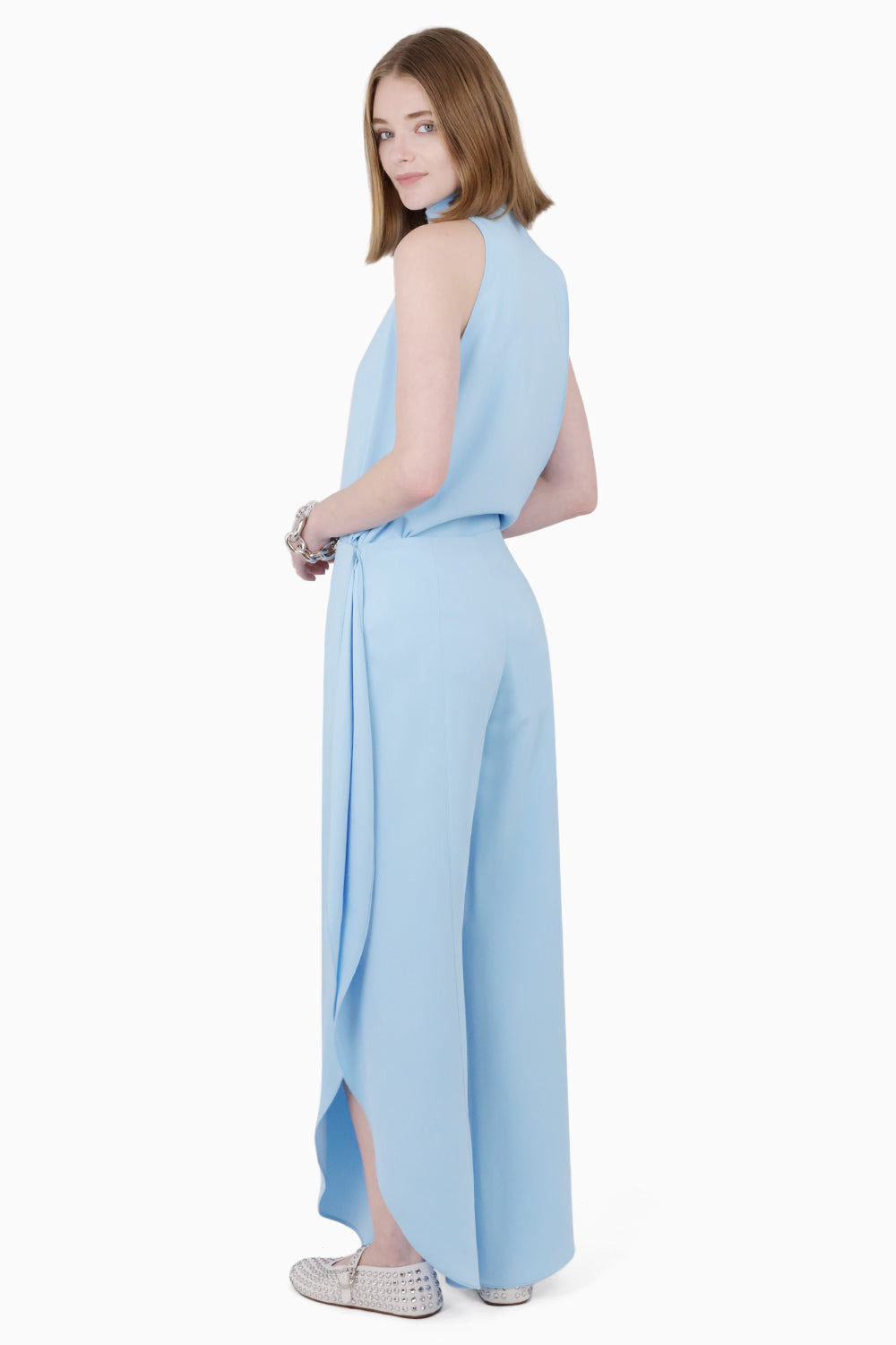 ROUND FIT PANT | LIGHT BLUE - 4