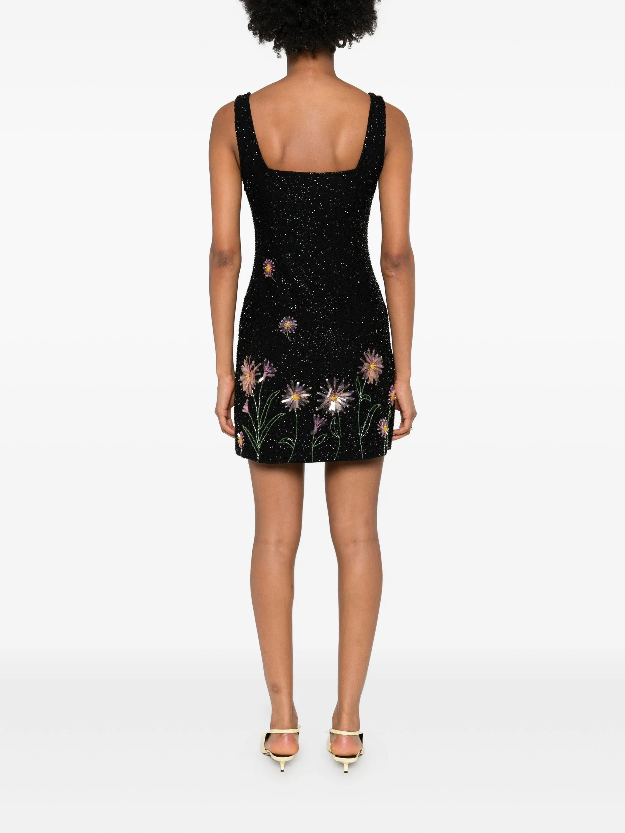Staud Le Sable Tidal-wave Sequin Mini Dress - 3