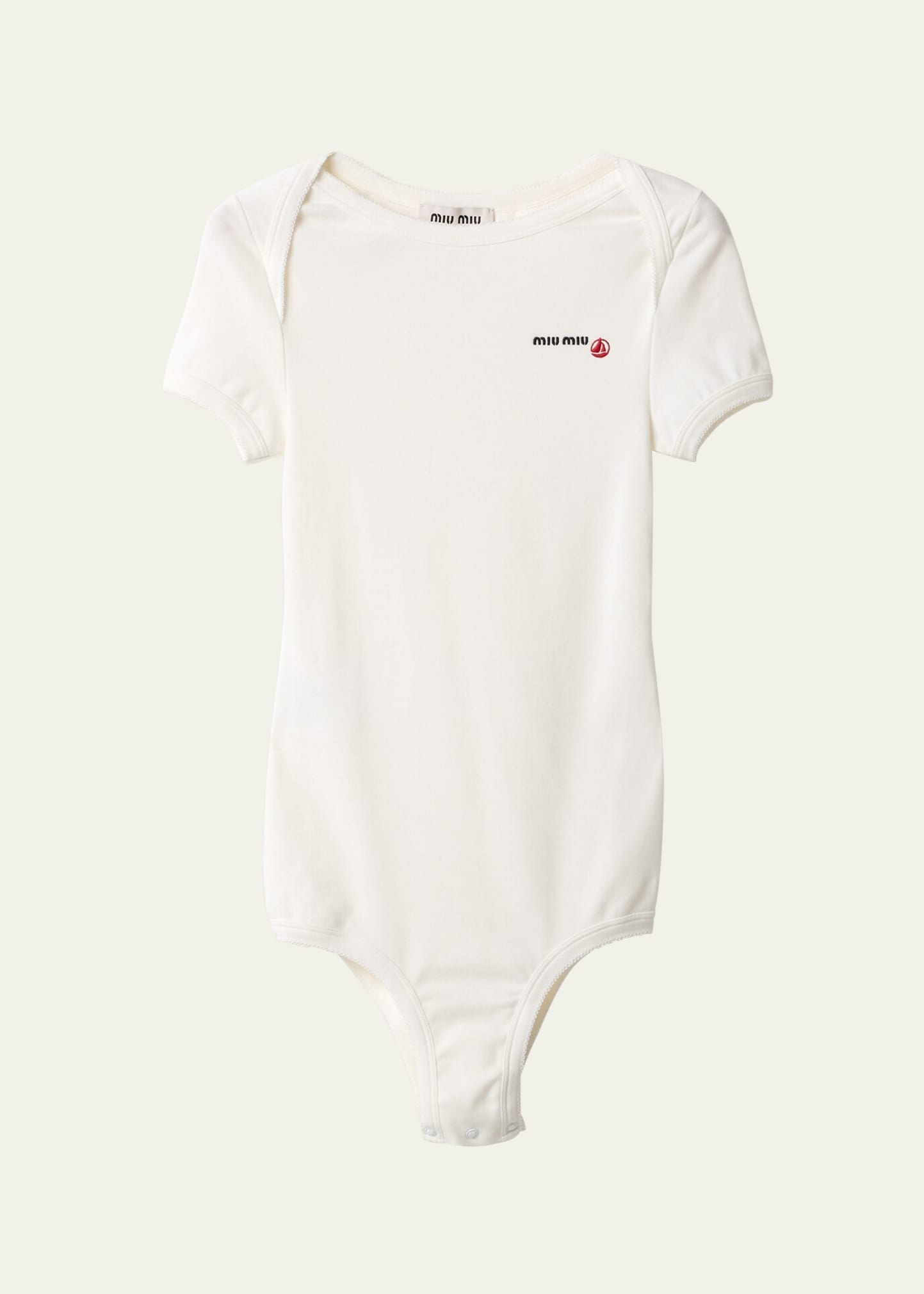 Short-Sleeve T-Shirt Bodysuit - 1