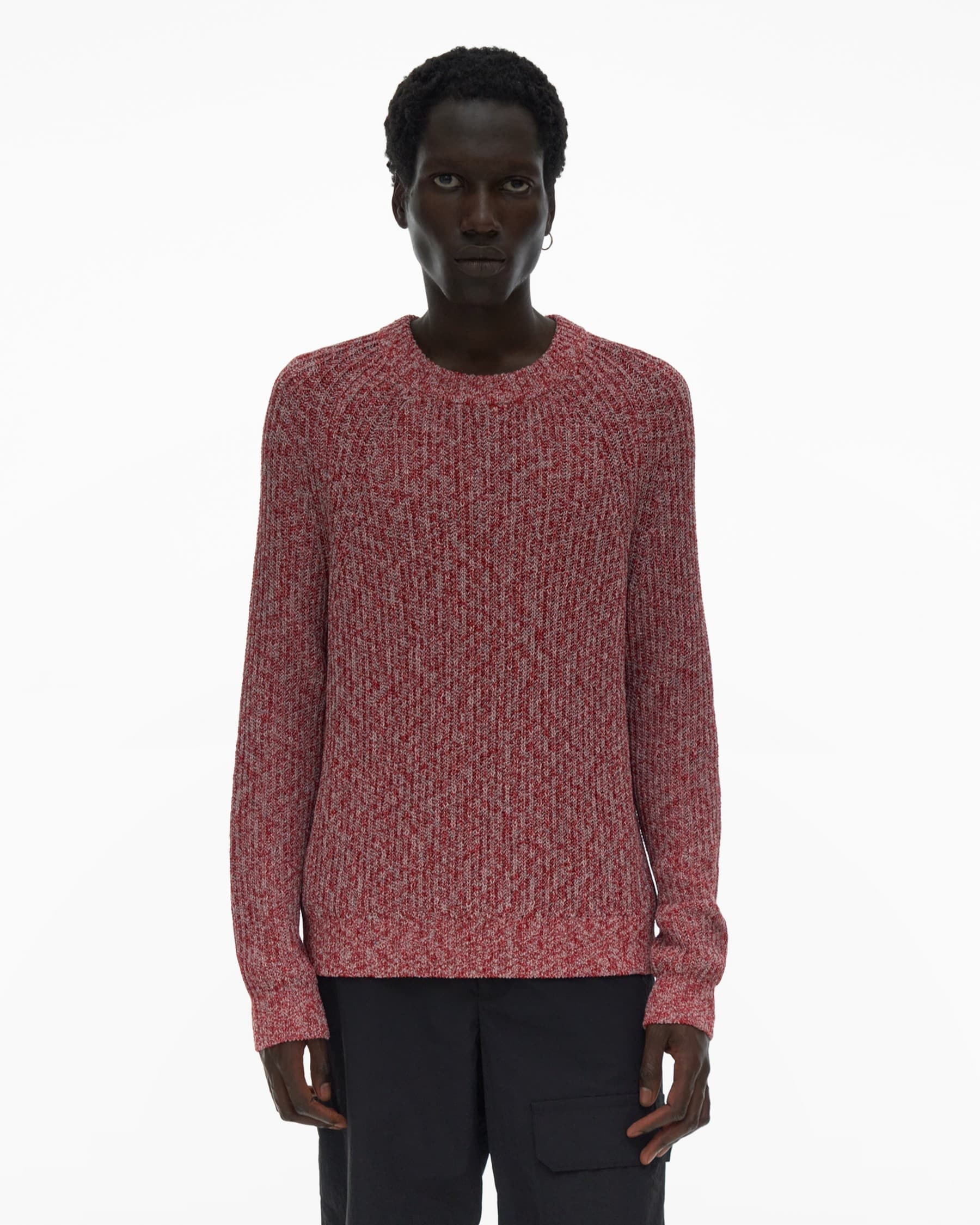 SLUB KNIT CREWNECK - 3
