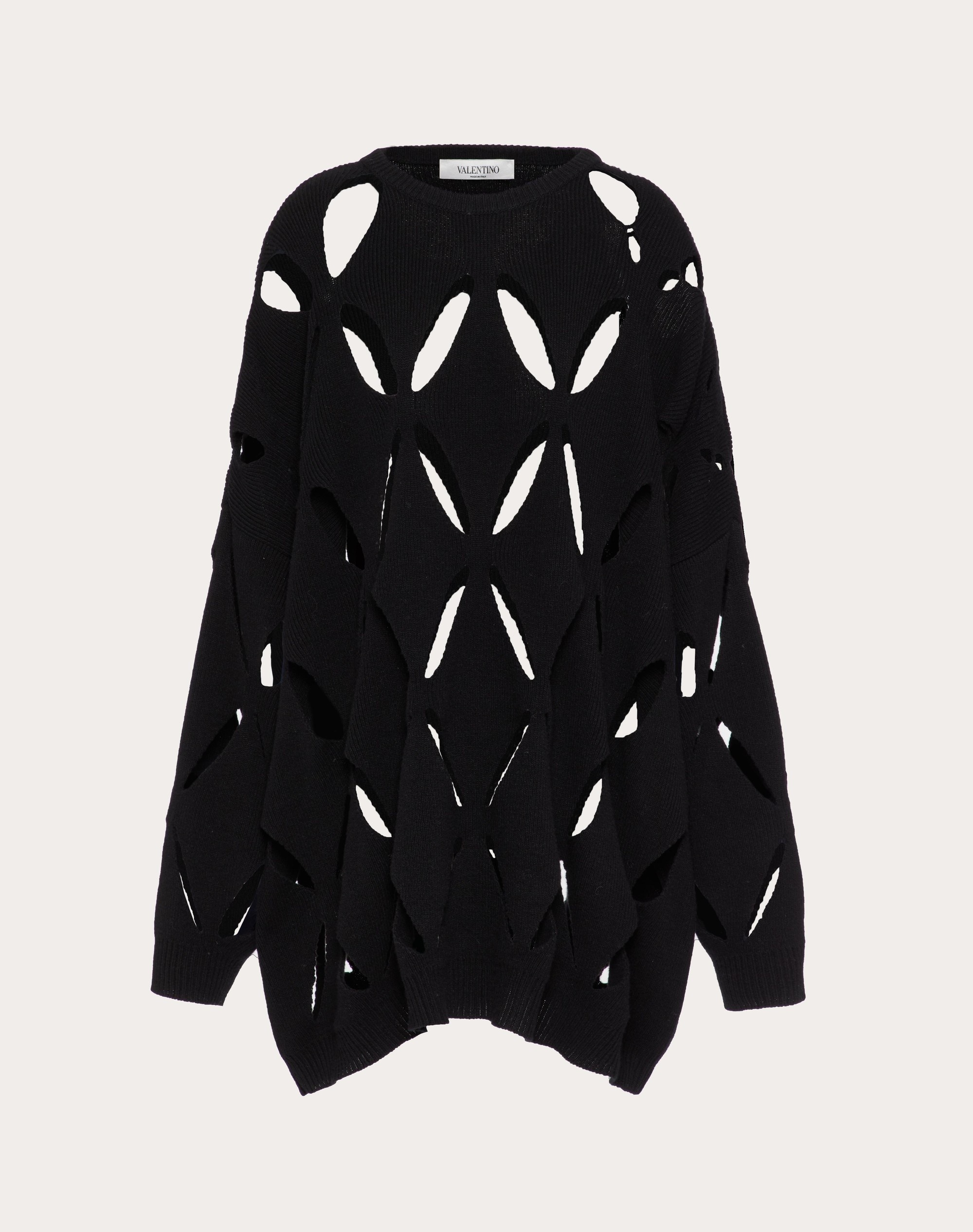 EMBROIDERED WOOL SWEATER - 1