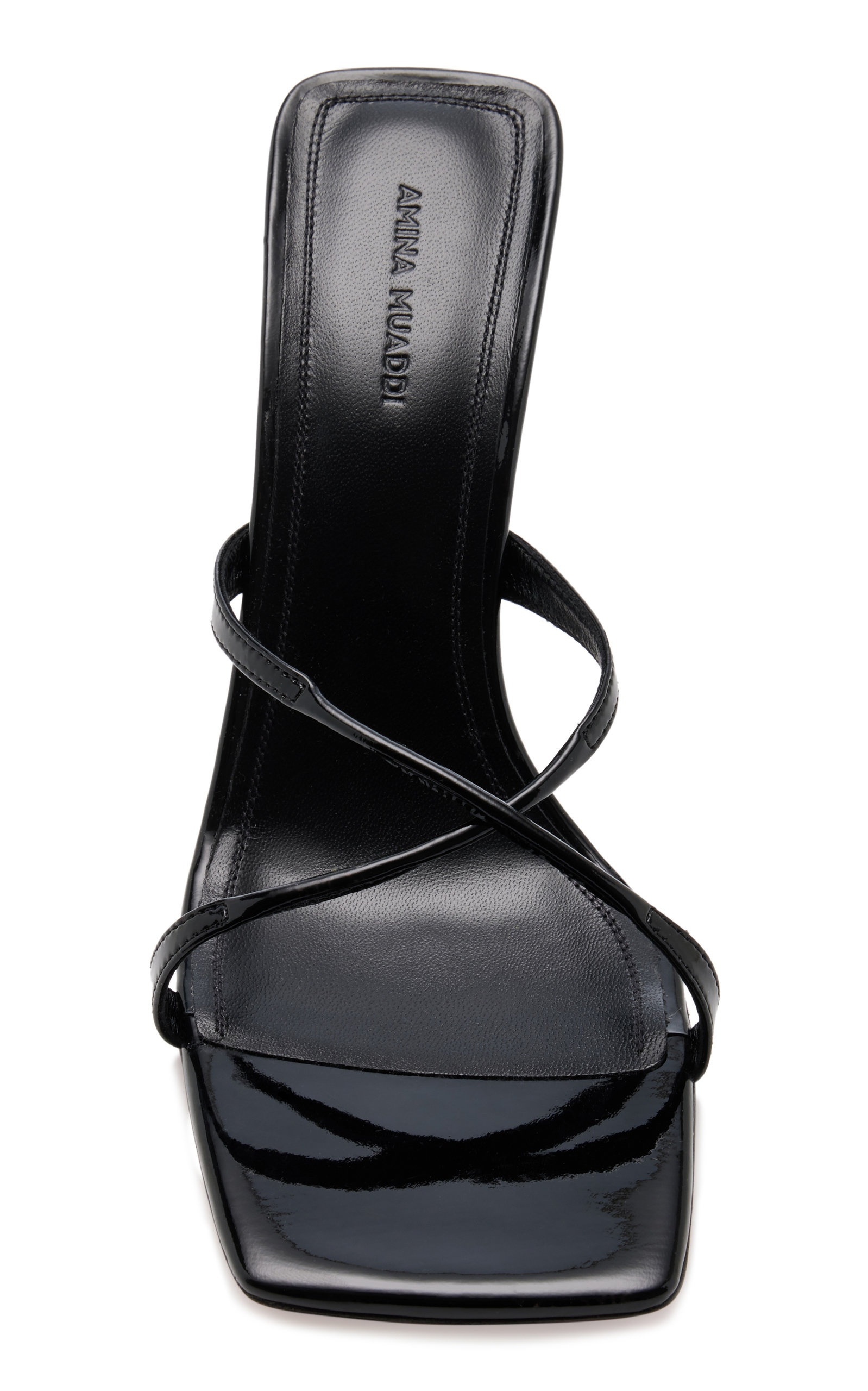 Adriana Patent Leather Sandals black - 3