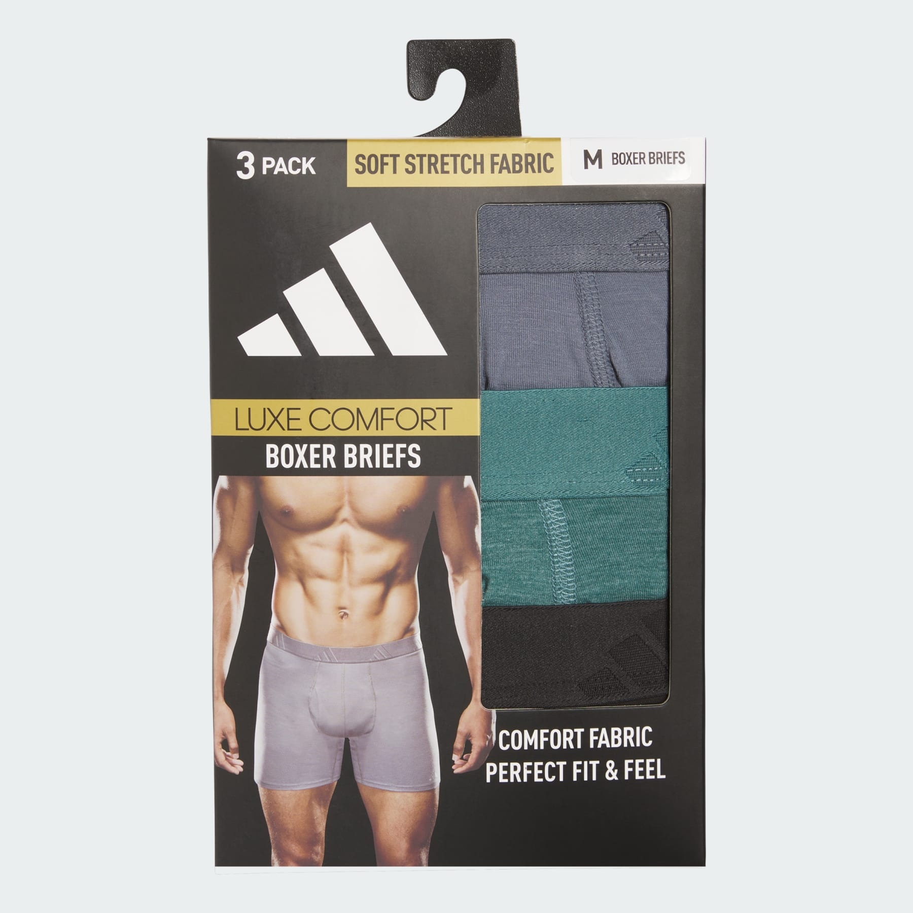 Luxe Comfort 3-Pack Boxer Briefs - 5