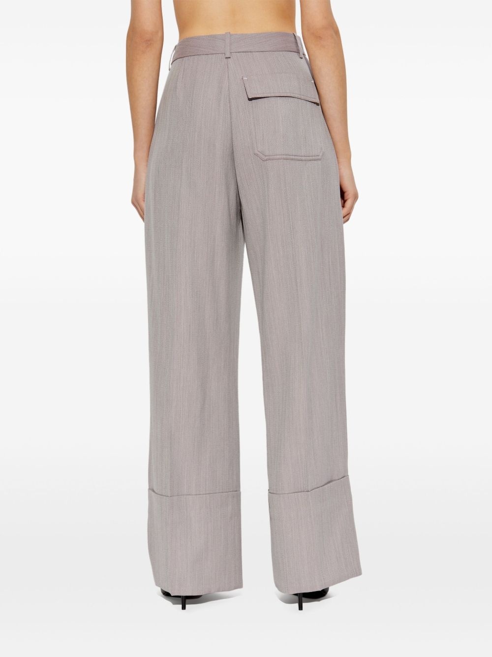 wide-leg trousers - 4