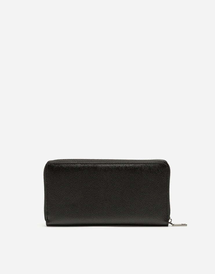 Dauphine calfskin zip-around wallet - 3