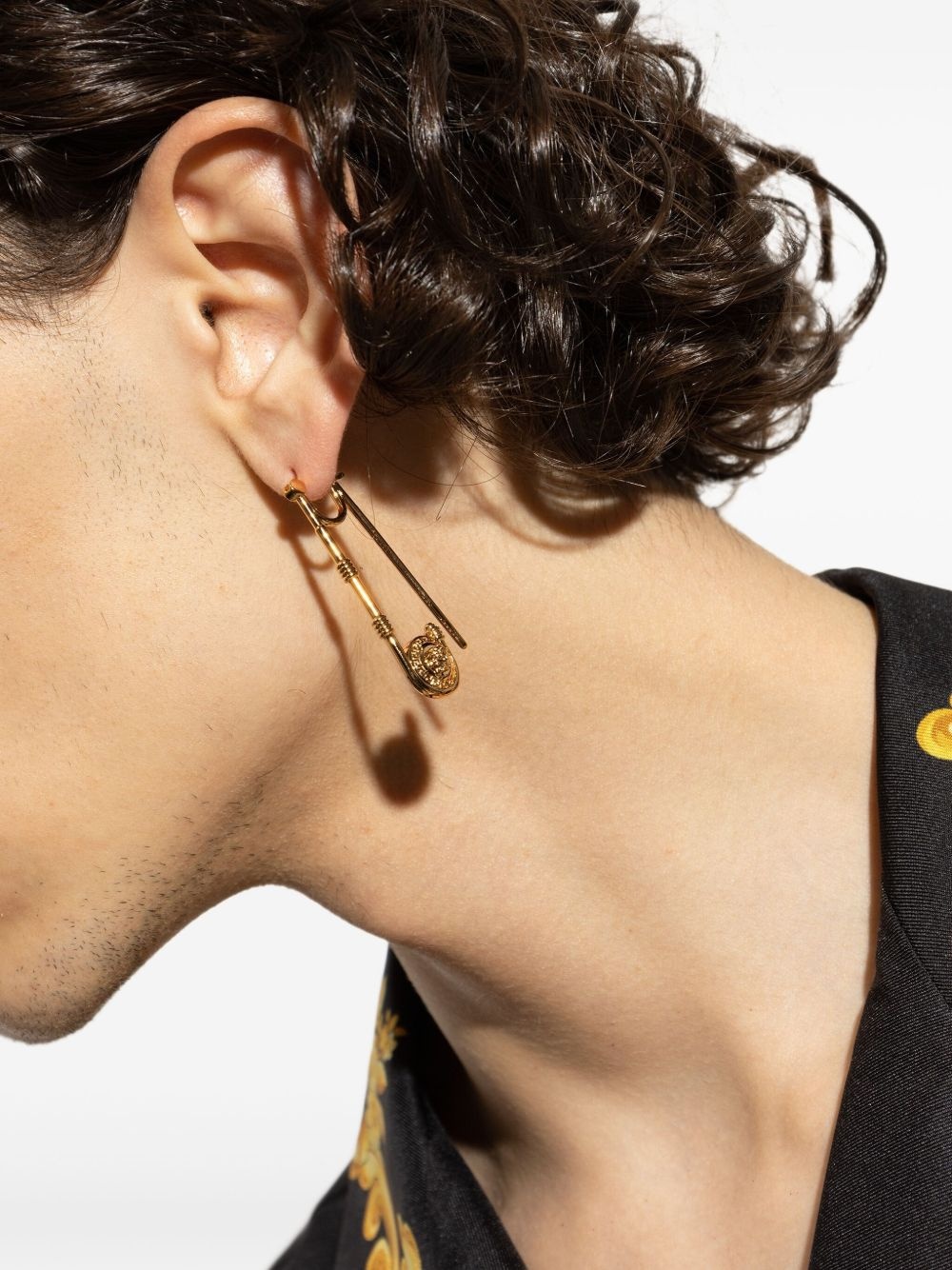 safety pin earrings - 3