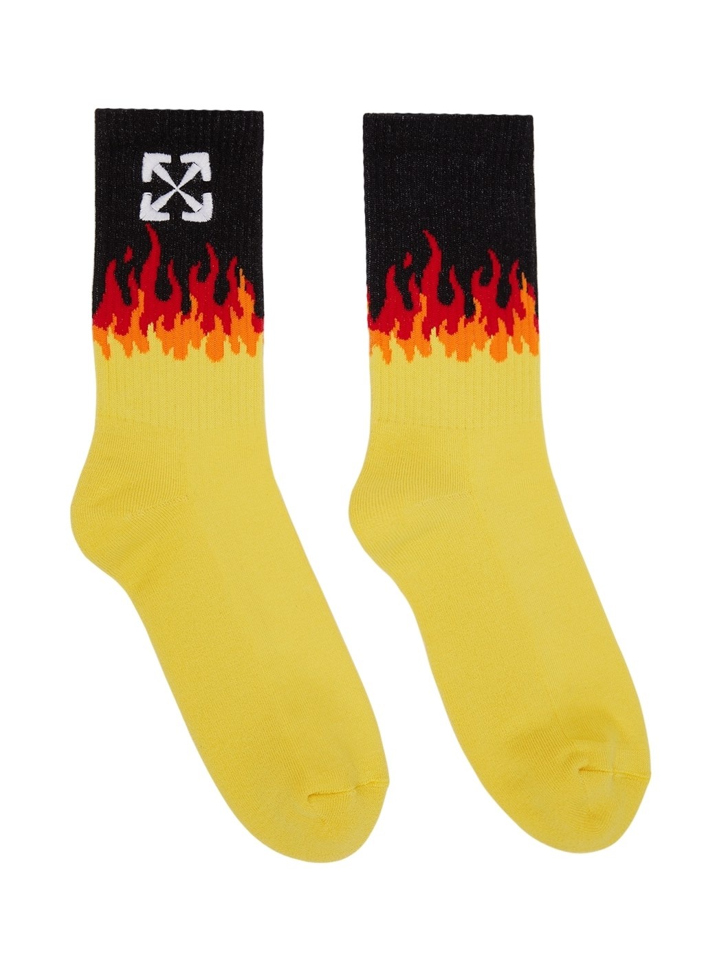 Yellow Arrow Socks - 1