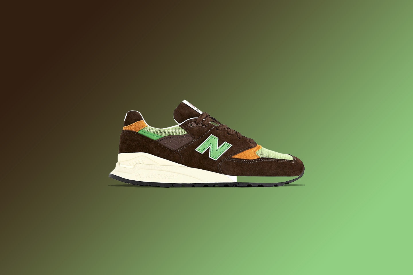 998V1 MIUSA - BROWN/GREEN - 5