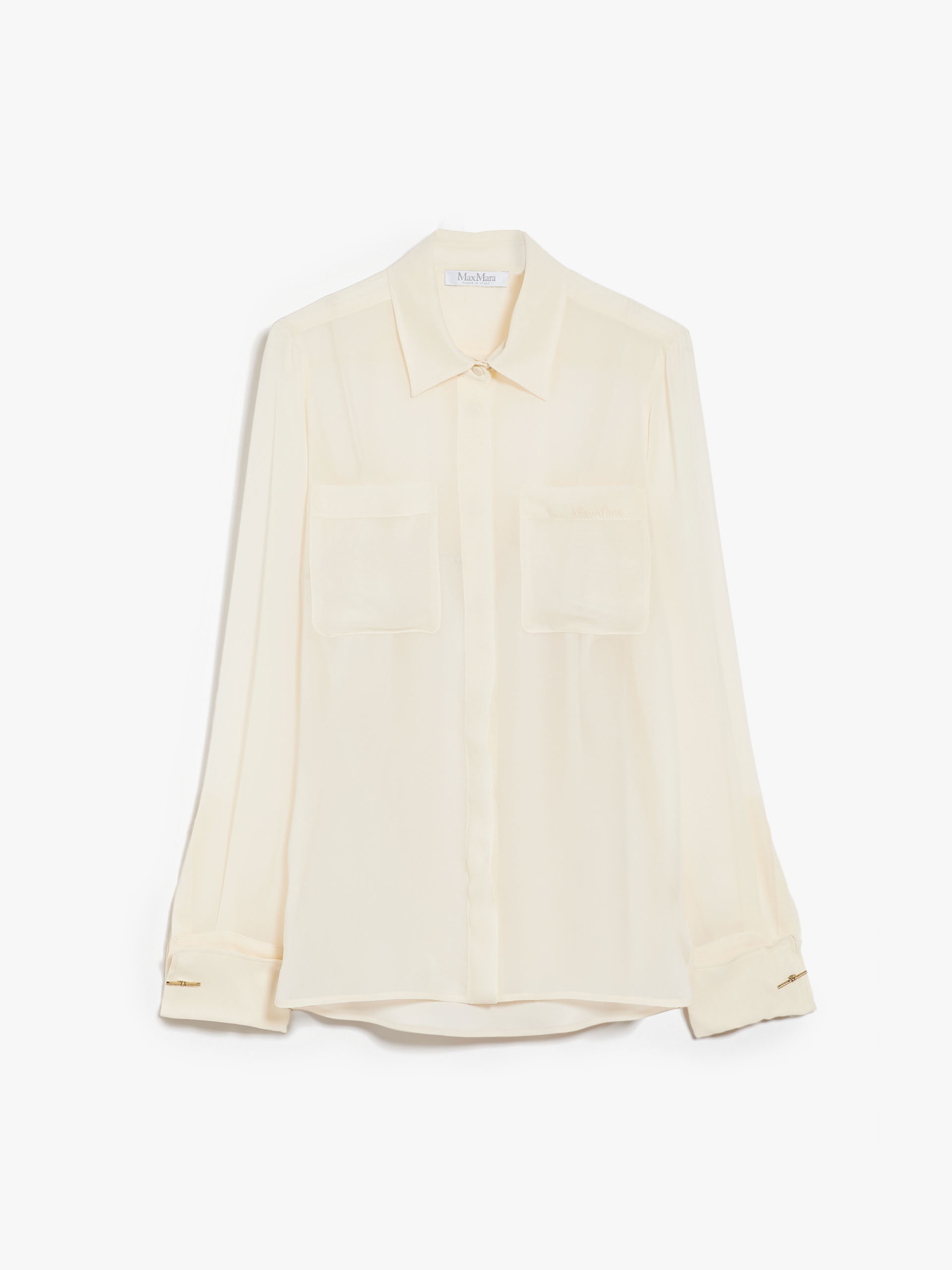 VONGOLA Silk georgette shirt - 1
